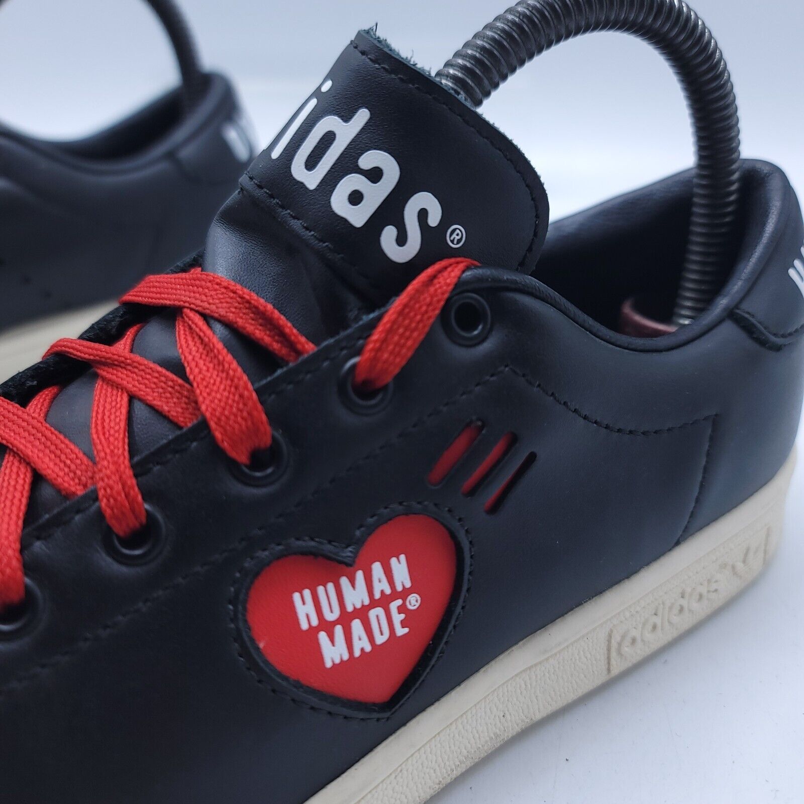 Adidas Adidas Stan Smith x Human Made Shoe Mens Size 5 FY0736 Black Size US 5 / EU 37 - 8 Thumbnail