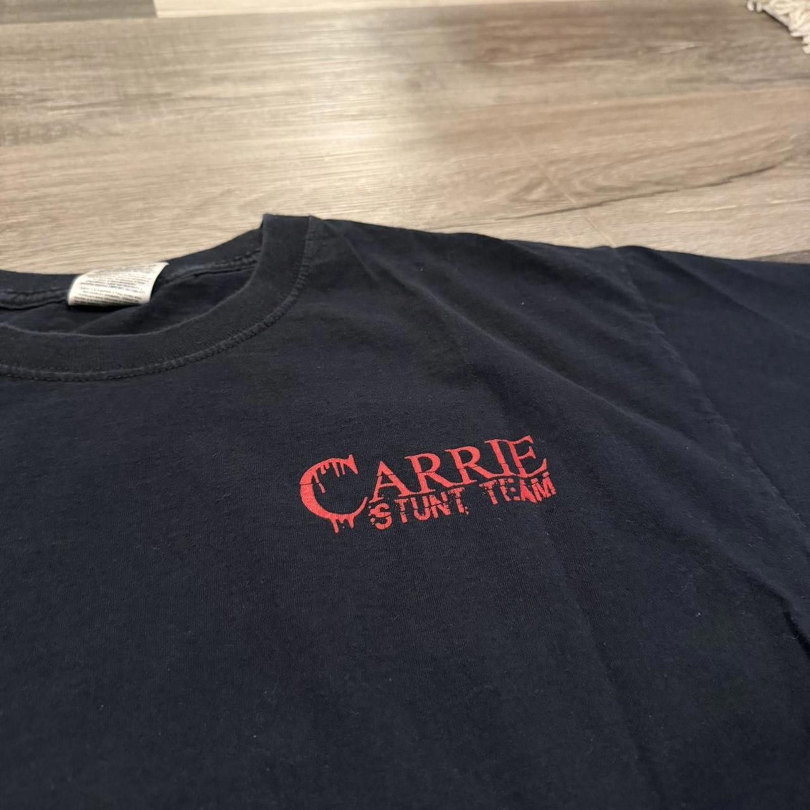 Fruit Of The Loom Vintage Carrie stunt team movie t shirt 00s L Size US L / EU 52-54 / 3 - 2 Thumbnail