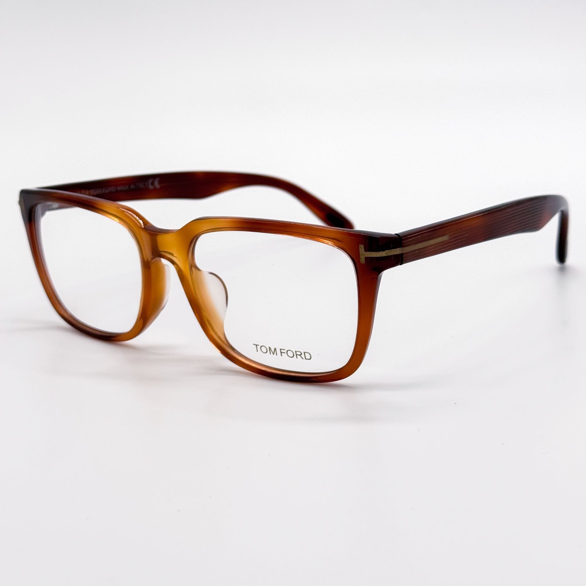 Tom Ford NEW TOM FORD EYEGLASSES TF4304 056 SQUARE HAVANA MEN FT4304 Size ONE SIZE - 5 Thumbnail