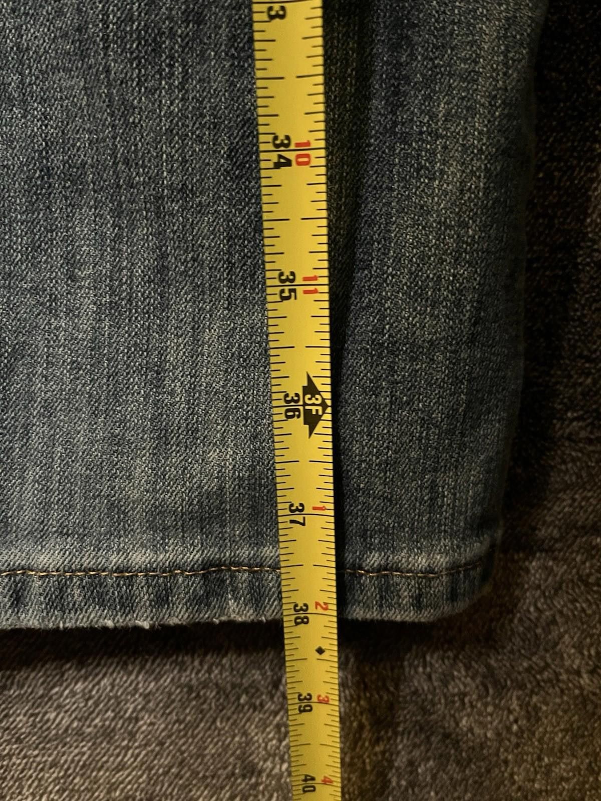 Wrangler Wrangler 42x28 Jeans Straight Leg Light Wash Stretch Denim Size US 42 / EU 58 - 4 Thumbnail