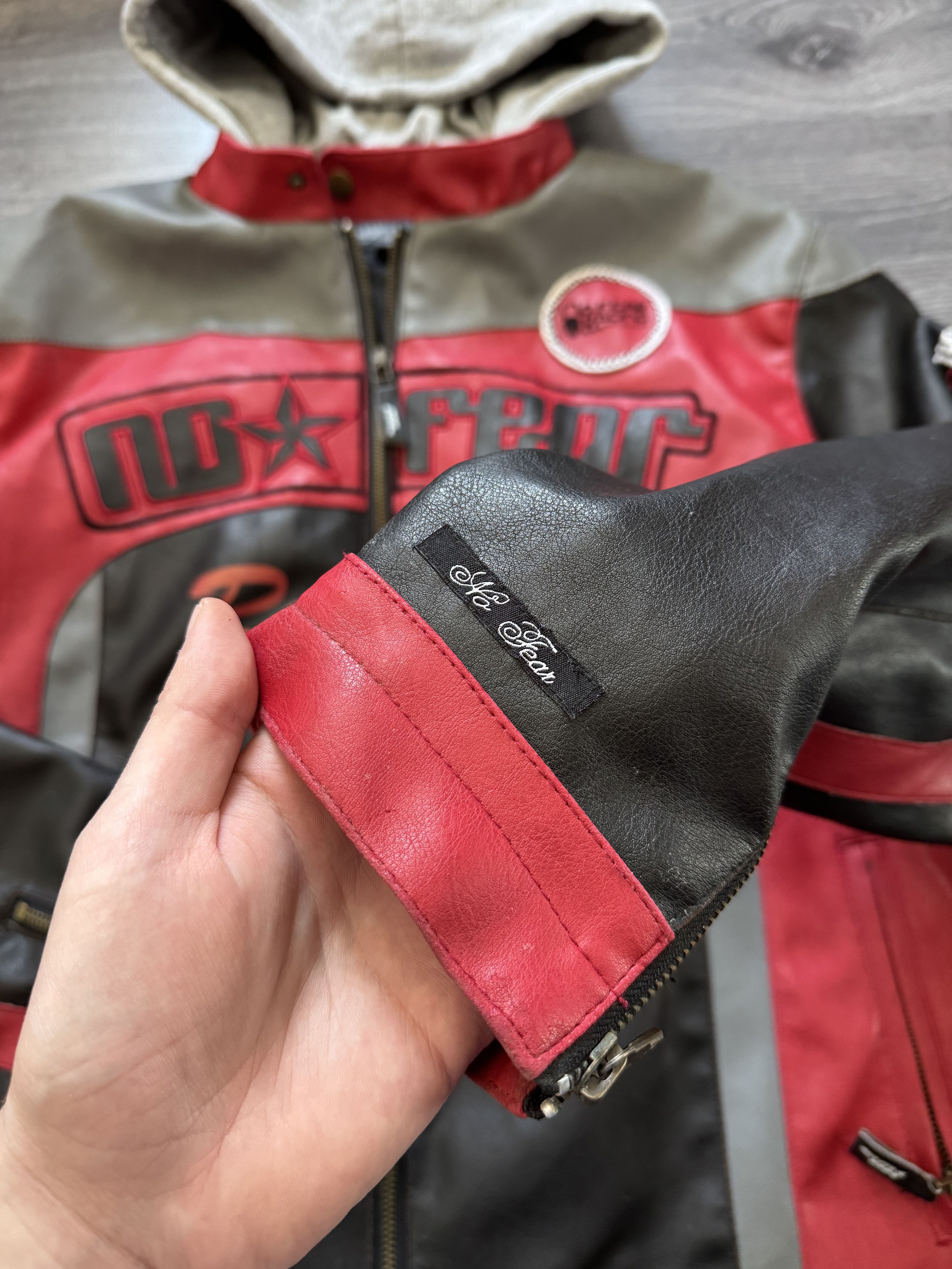 No Fear Vintage No Fear PVC Leather Jacket Y2K Size US L / EU 52-54 / 3 - 11 Thumbnail