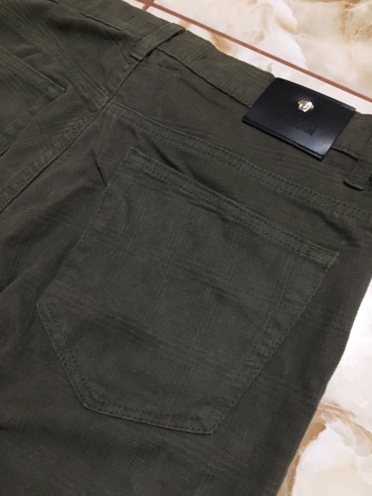 Designer × Versace × Versace Jeans Couture Versace corduroy trouser pants Size US 33 - 12 Thumbnail