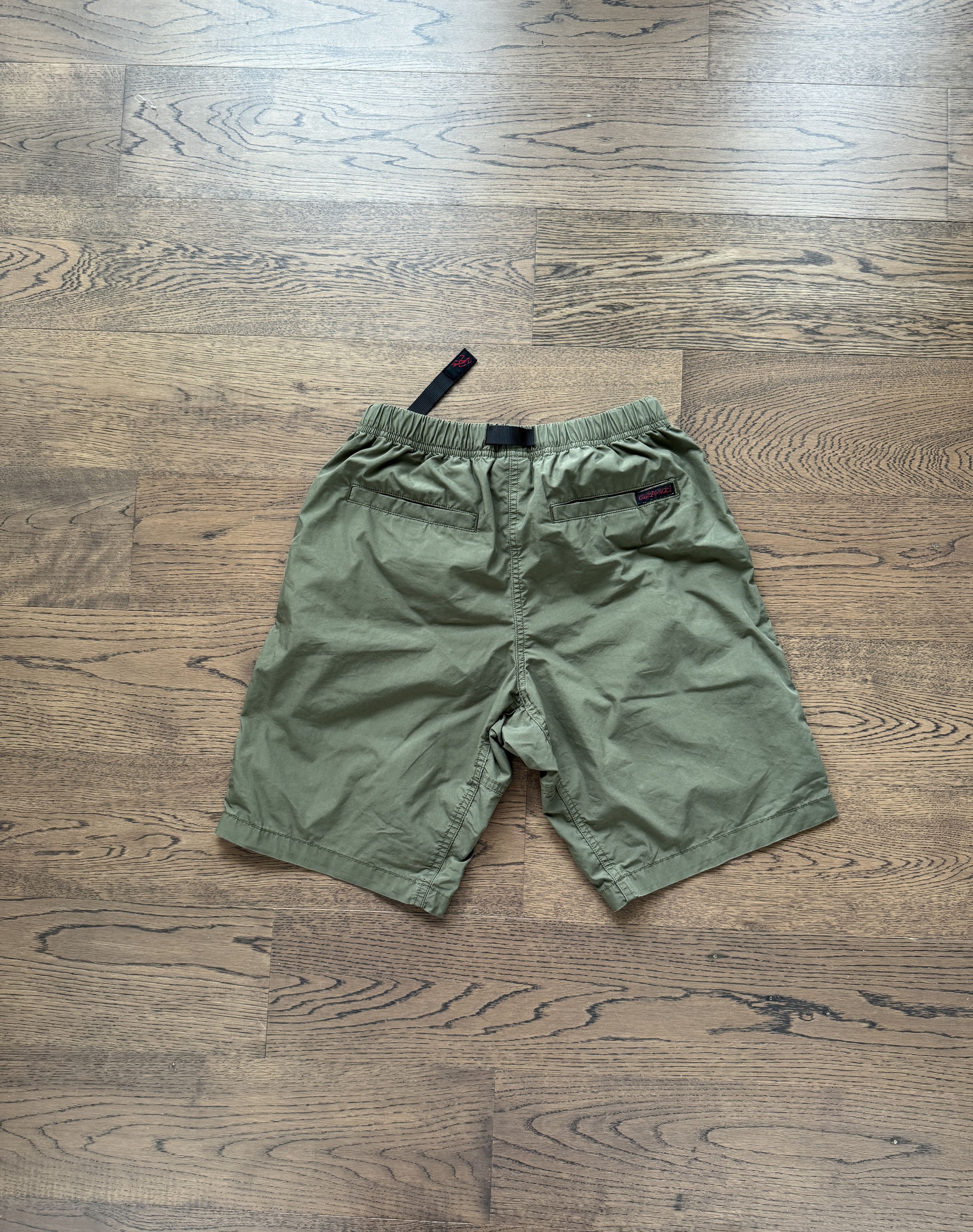 Gramicci Gramicci USA Mens Military Army Green Density Stretch Shorts Size US 30 / EU 46 - 7 Thumbnail