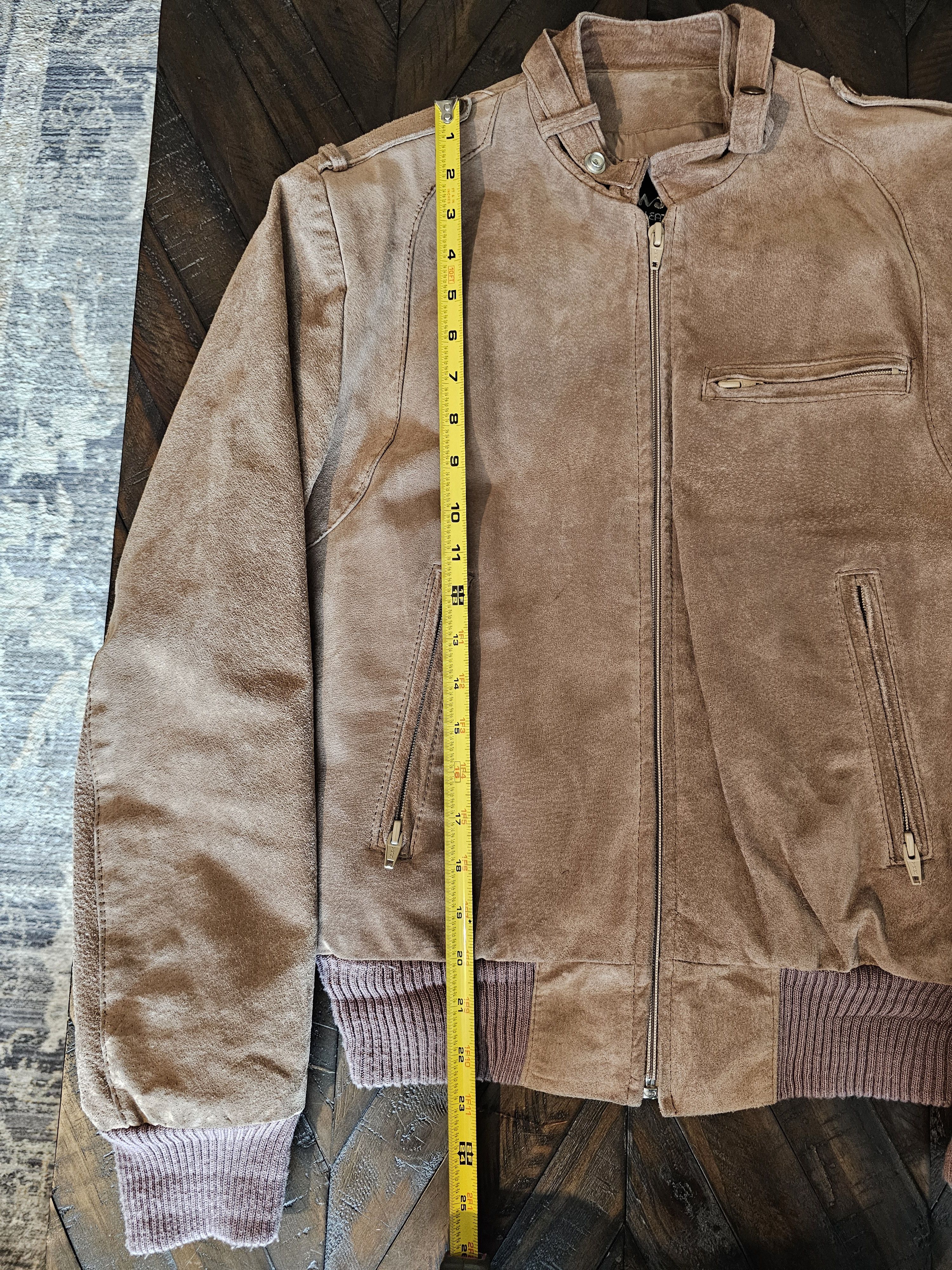Wilsons Leather Wilsons Leather Vintage Suede bomber jacket EUC Size US S / EU 44-46 / 1 - 9 Thumbnail