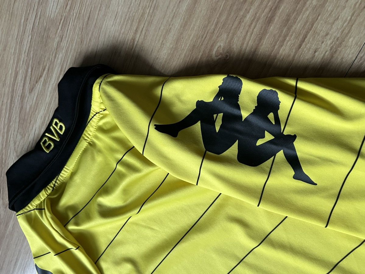 Kappa Kappa Borussia Dortmund BVB 2010-2011 Home Kit Soccer Jersey Size US L / EU 52-54 / 3 - 20 Thumbnail