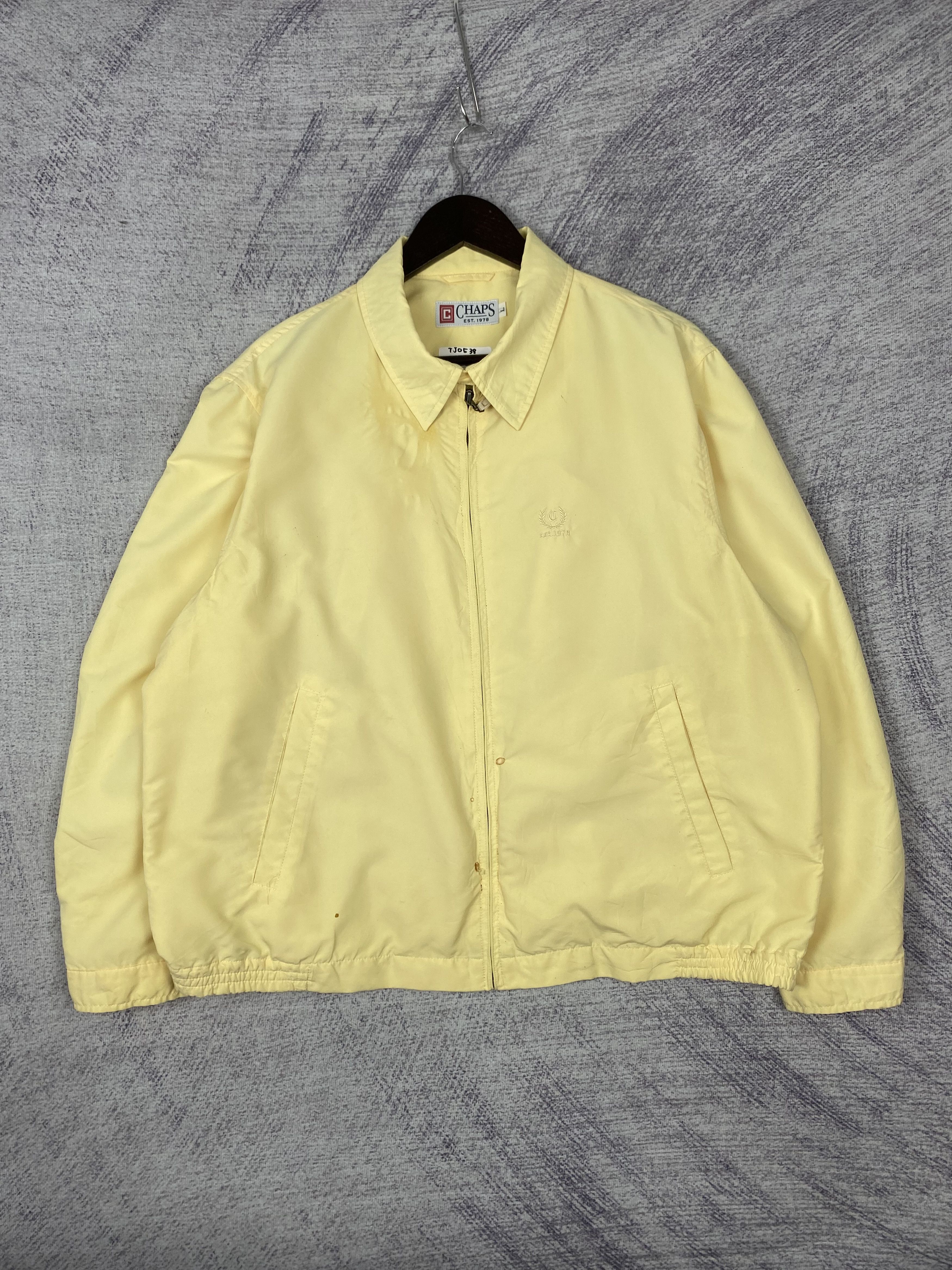 Chaps Vintage Chaps Zip Up Light Jacket Size US L / EU 52-54 / 3 - 1 Thumbnail