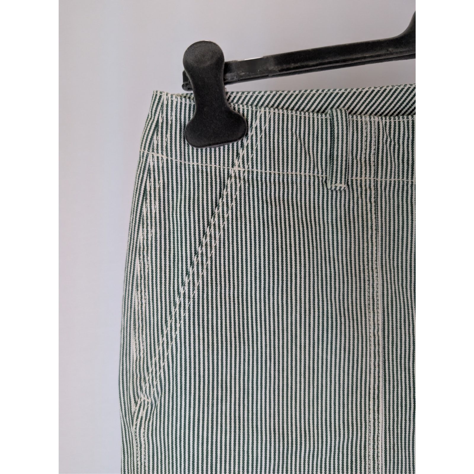 Aime Leon Dore o1rshd1 Hickory Stripe Workwear Pant jean in Green Hickory Size US 34 / EU 50 - 6 Thumbnail