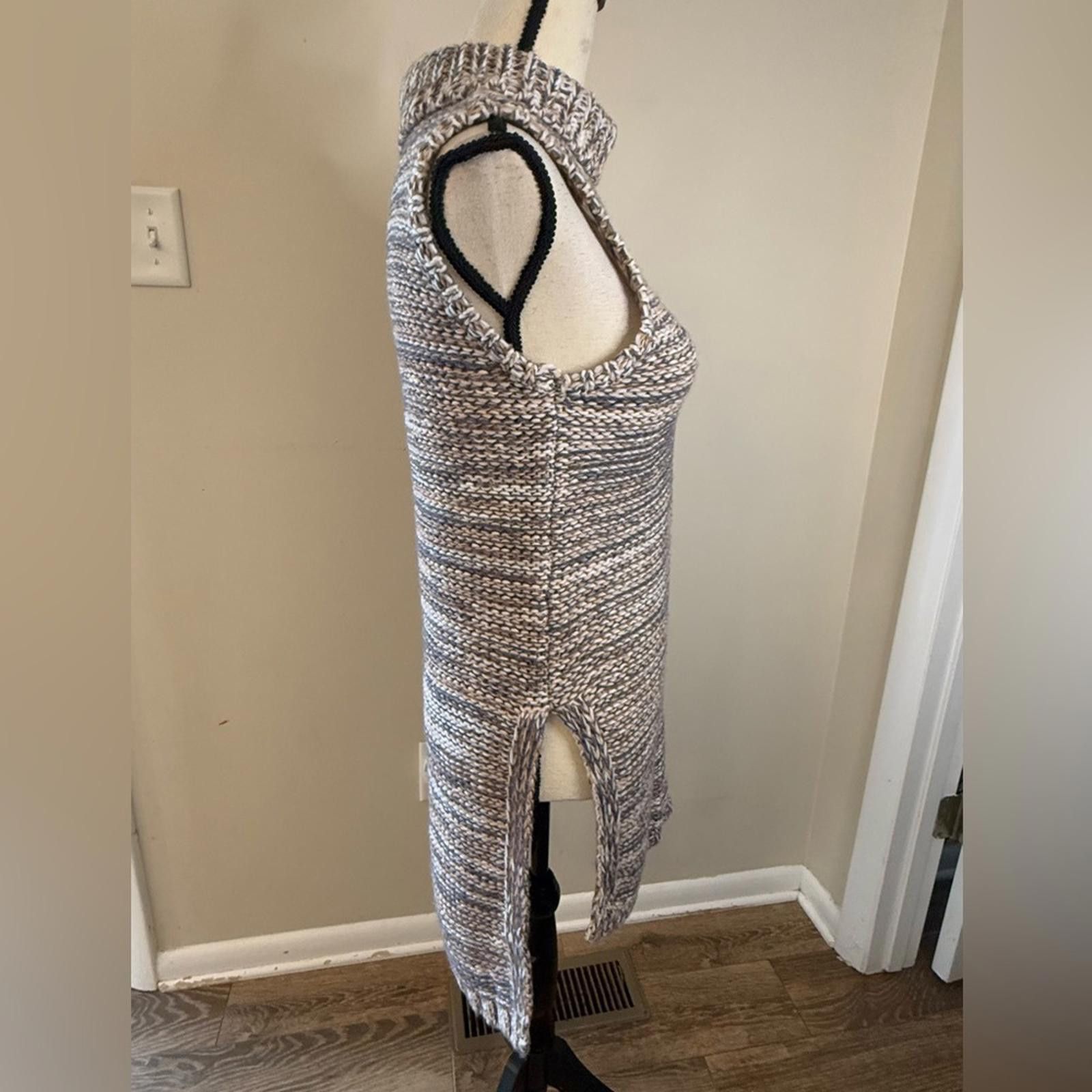 Other Cliche knit turtleneck sleeveless tunic sweater SZ XS Size XS / US 0-2 / IT 36-38 - 1 Thumbnail