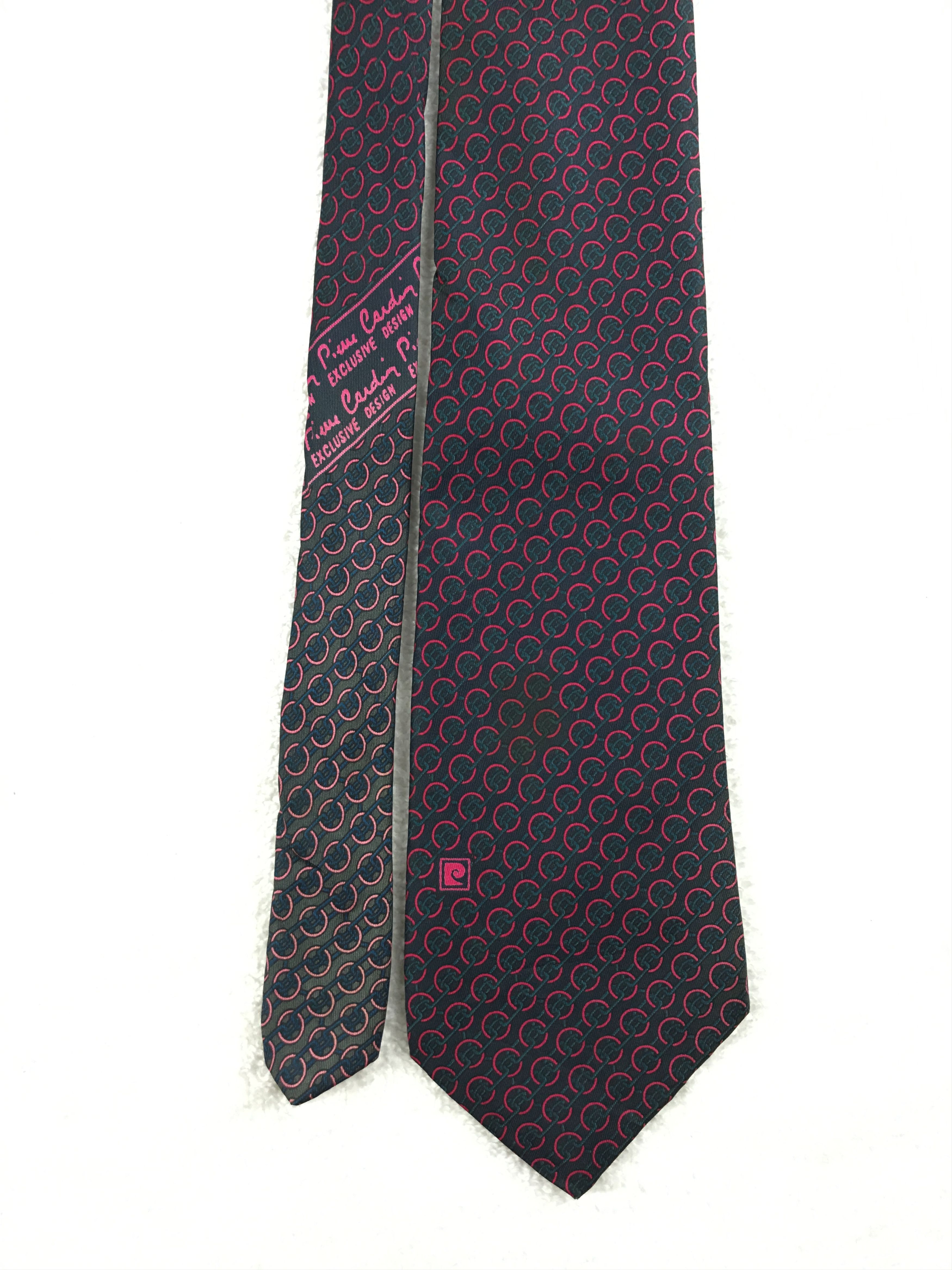 Designer × Pierre Cardin × Vintage Vintage Pierre Cardin Silk Necktie Size ONE SIZE - 3 Thumbnail
