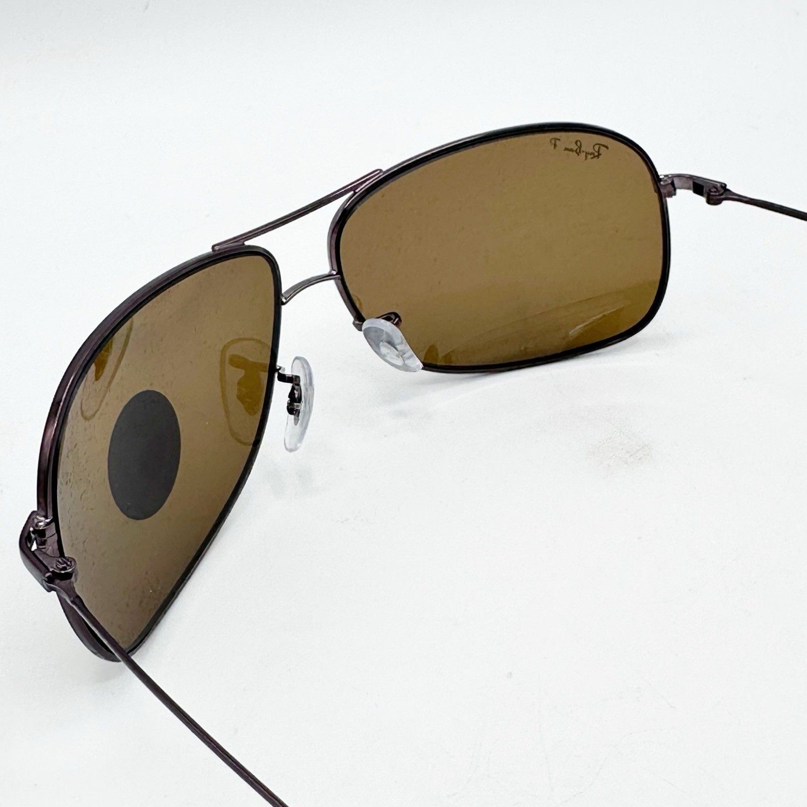 RayBan NEW RAY BAN Bronze Aviator POLARIZED Brown lens Sunglass Size ONE SIZE - 7 Thumbnail