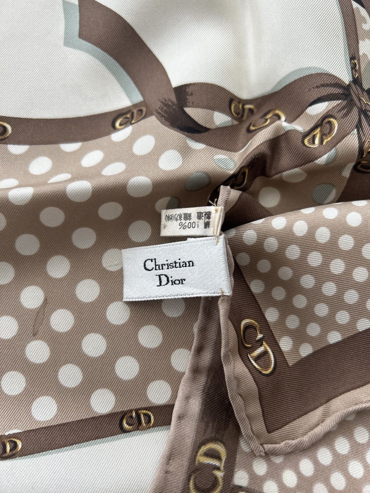 Dior Christian Dior Vintage Silk Scarves Size ONE SIZE - 5 Thumbnail