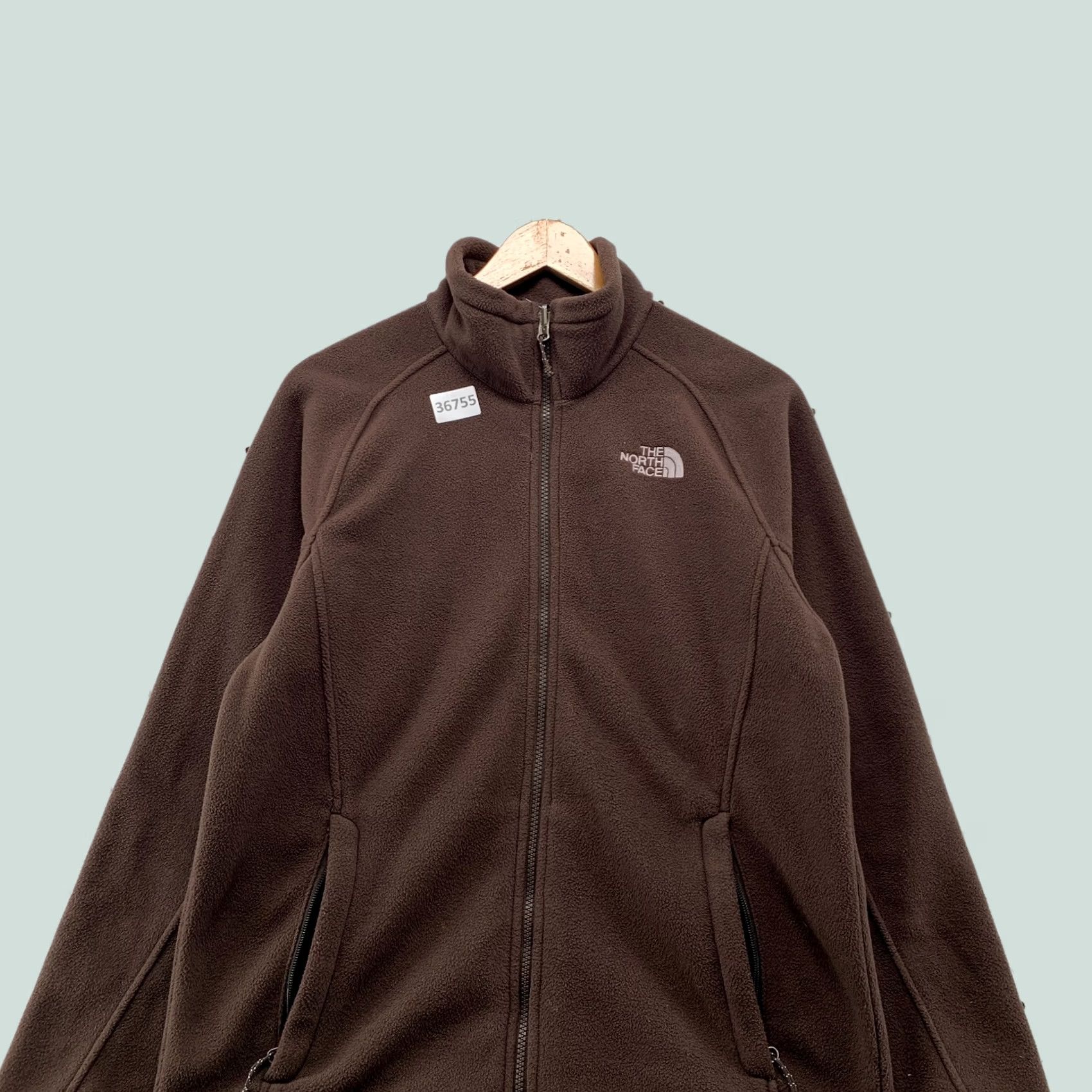 The North Face The North Face Fleece Brown Jacket Womens L Full Zip Outdoor Size L / US 10 / IT 46 - 1 Thumbnail