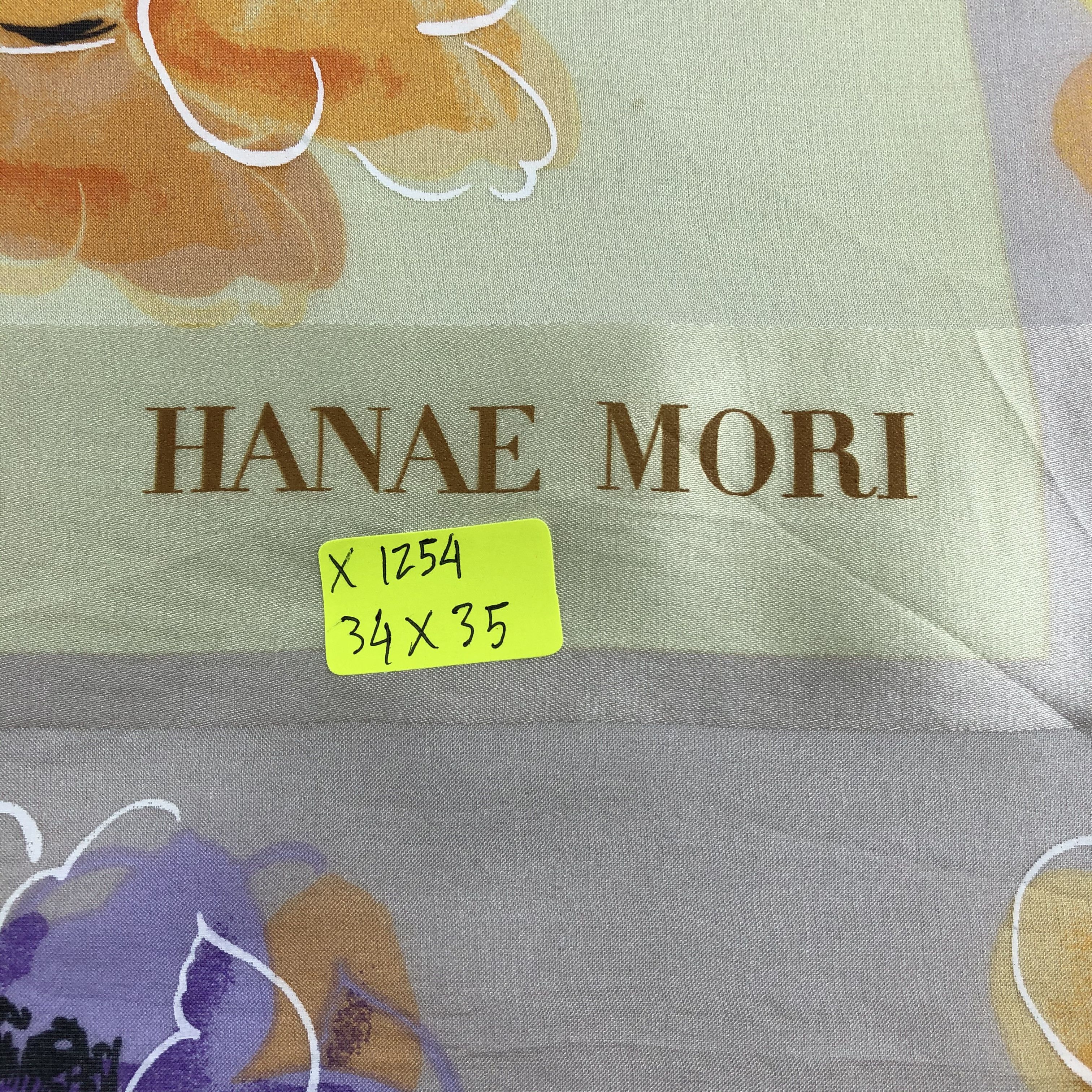 Hanae Mori Vintage Hanae Mori Silk Scarf Size ONE SIZE - 7 Thumbnail