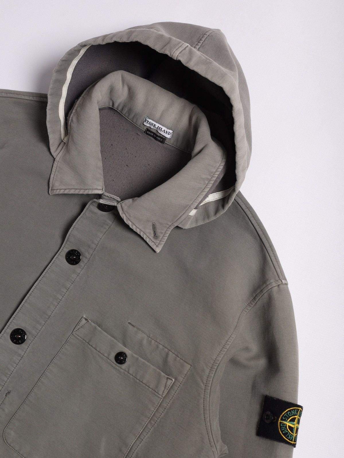 Stone Island Stone Island AW2004 Vintage Garment Dyed Stone Washed Jacket Size US L / EU 52-54 / 3 - 7 Thumbnail