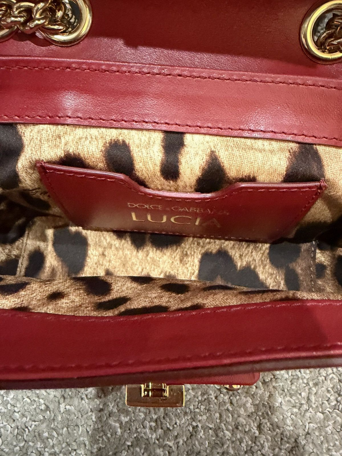 Dolce & Gabbana Dolce and Gabbana Lucia Shoulder Bag Size ONE SIZE - 2 Thumbnail