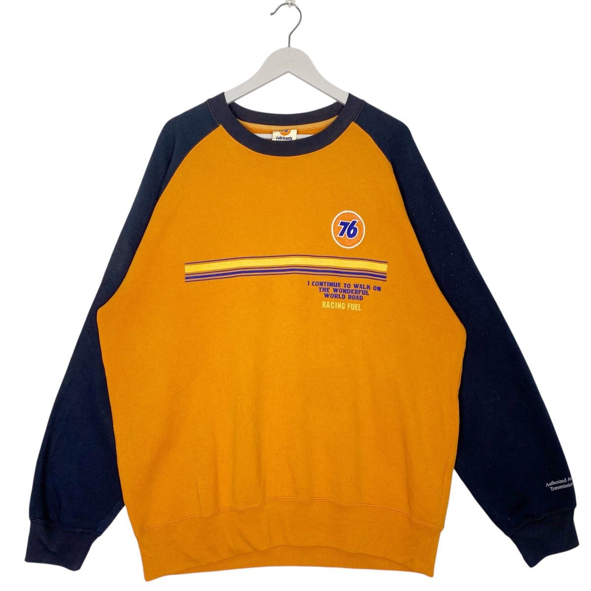 Other Vintage 76 Lubricants Crewneck Sweatshirt Big Printed Orange Size US L / EU 52-54 / 3 - 1 Thumbnail