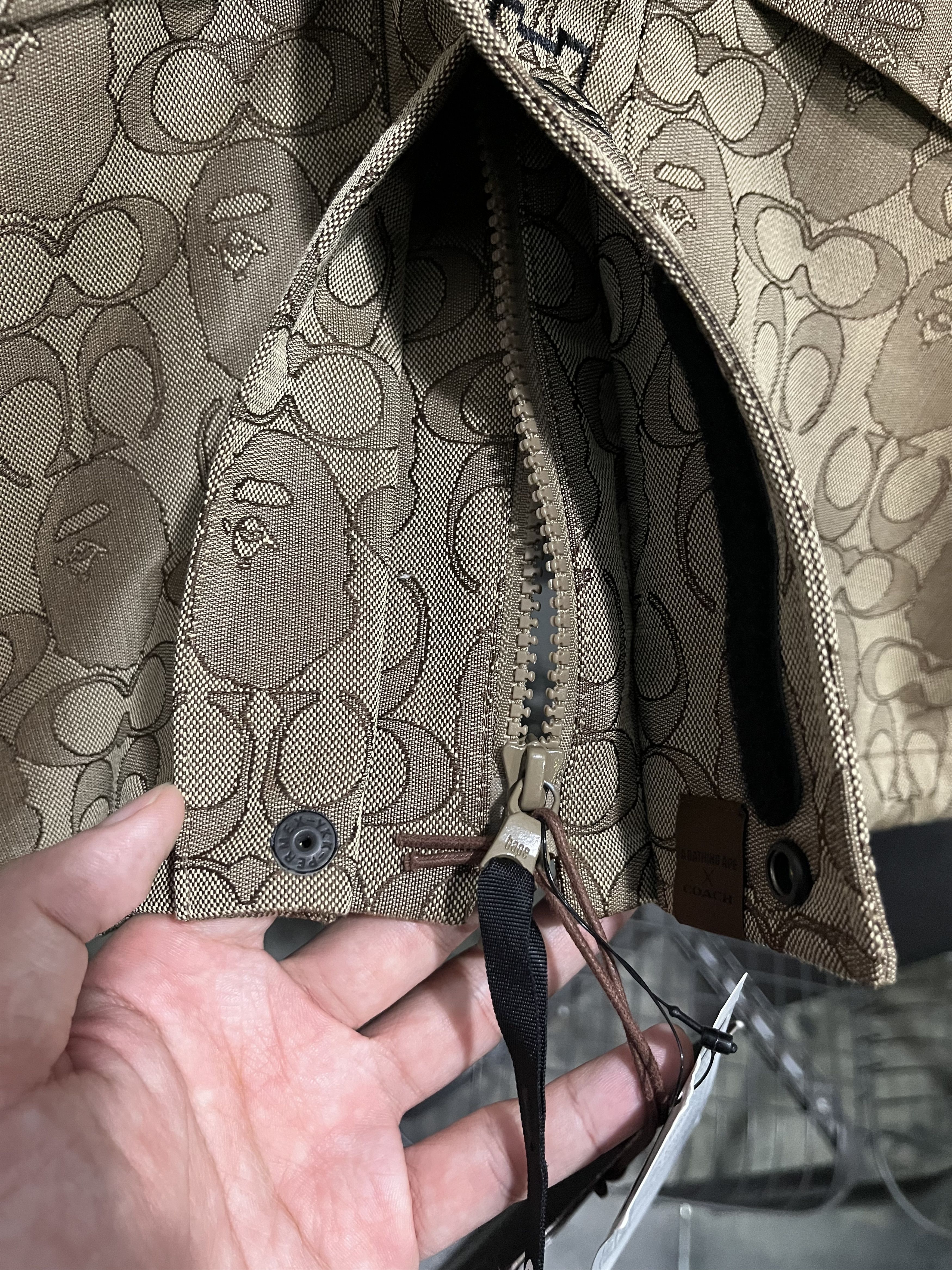 Bape × Coach BAPE COACH SNOWBOARD JACKET Size US L / EU 52-54 / 3 - 18 Thumbnail