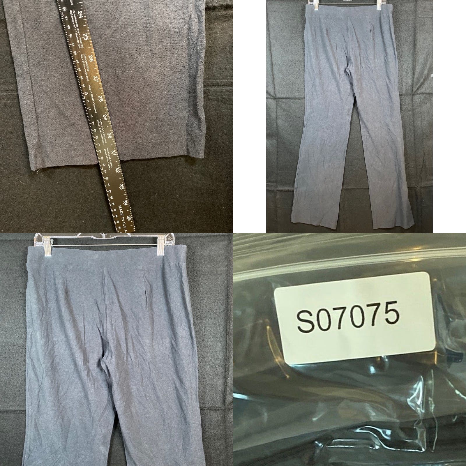 Ann Taylor Ann Taylor Womens Pants Gray Pull On Leggings Stretch Mid Rise Medium Size 24" / US 00 / IT 34 - 8 Thumbnail