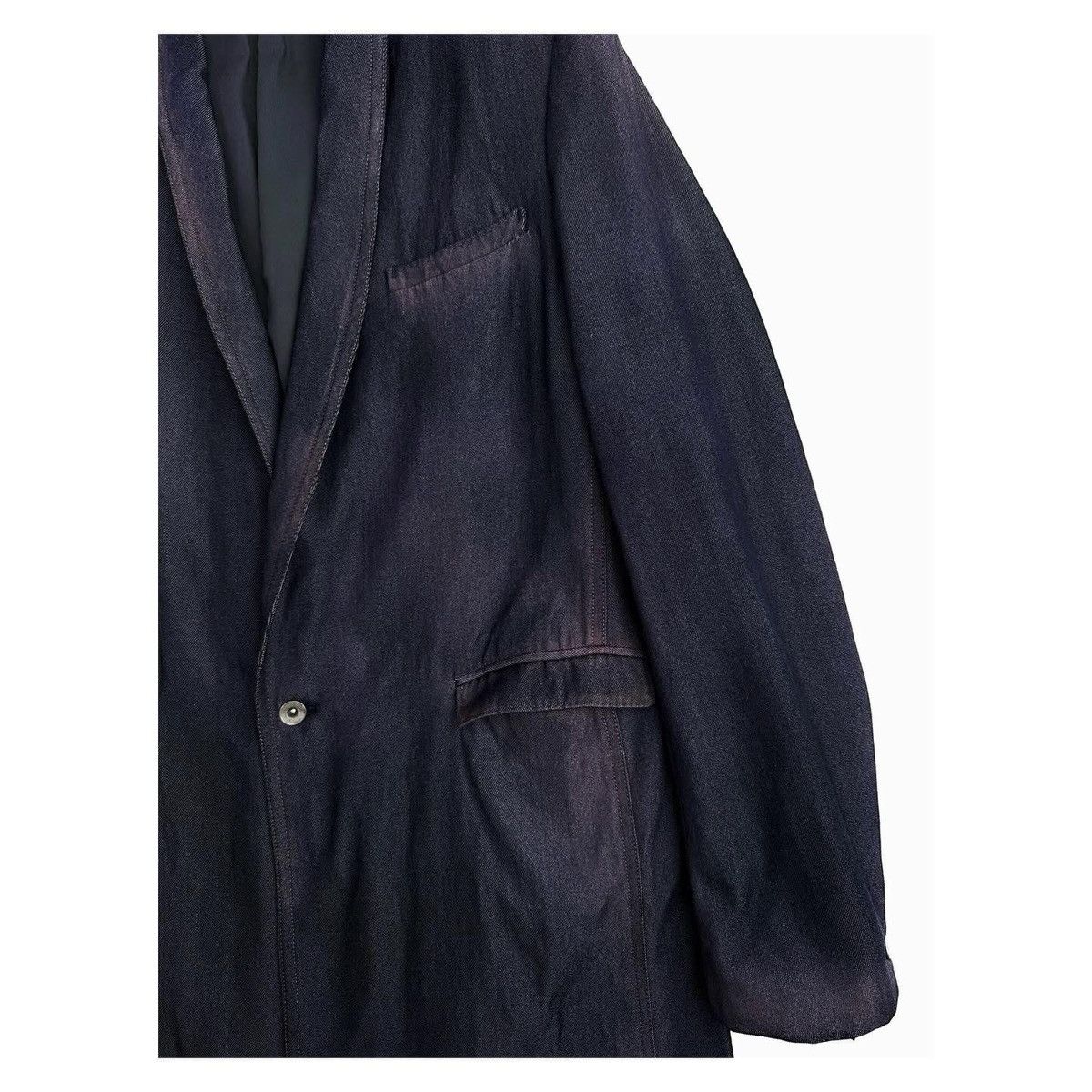 Maison MIHARA YASUHIRO Miharayasuhiro Denim/Purple Coat Size US M / EU 48-50 / 2 - 3 Thumbnail