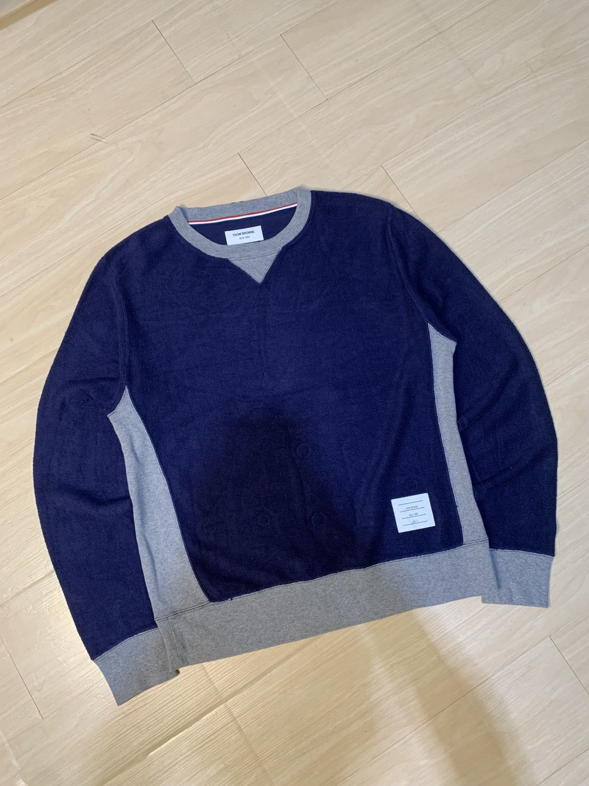 Thom Browne Thom Brwone Reverse Loppback Sweater Crewneck Size US L / EU 52-54 / 3 - 2 Thumbnail