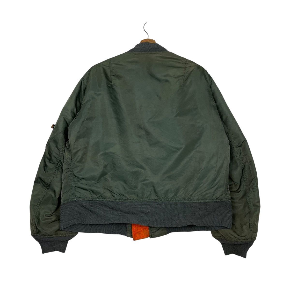 Alpha Industries Vintage Alpha Industries USAF MA-1 Nylon Bomber Size US L / EU 52-54 / 3 - 7 Thumbnail