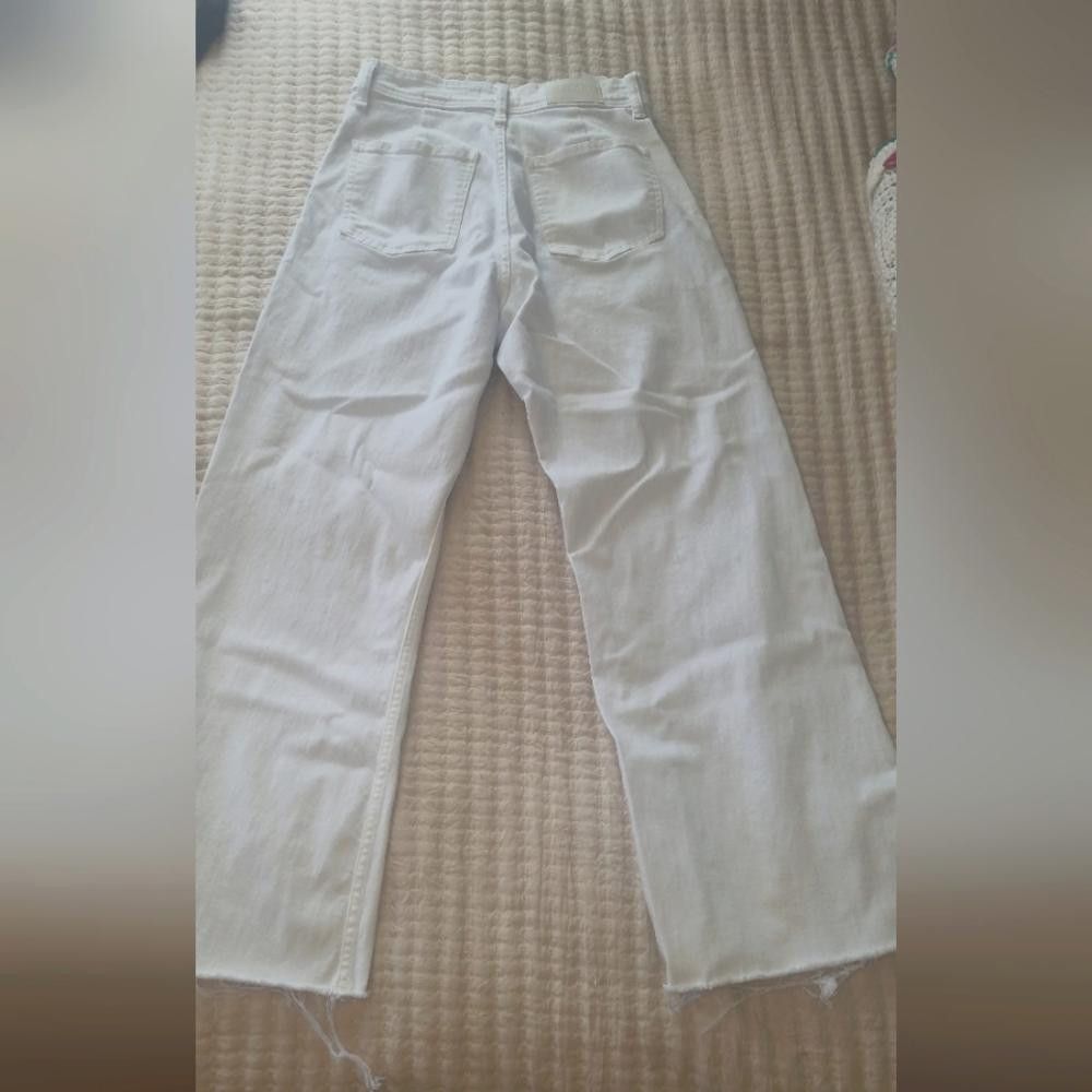 Designer Pistola White Jean's Size 26 Tall Size 26" / US 2 / IT 38 - 3 Thumbnail