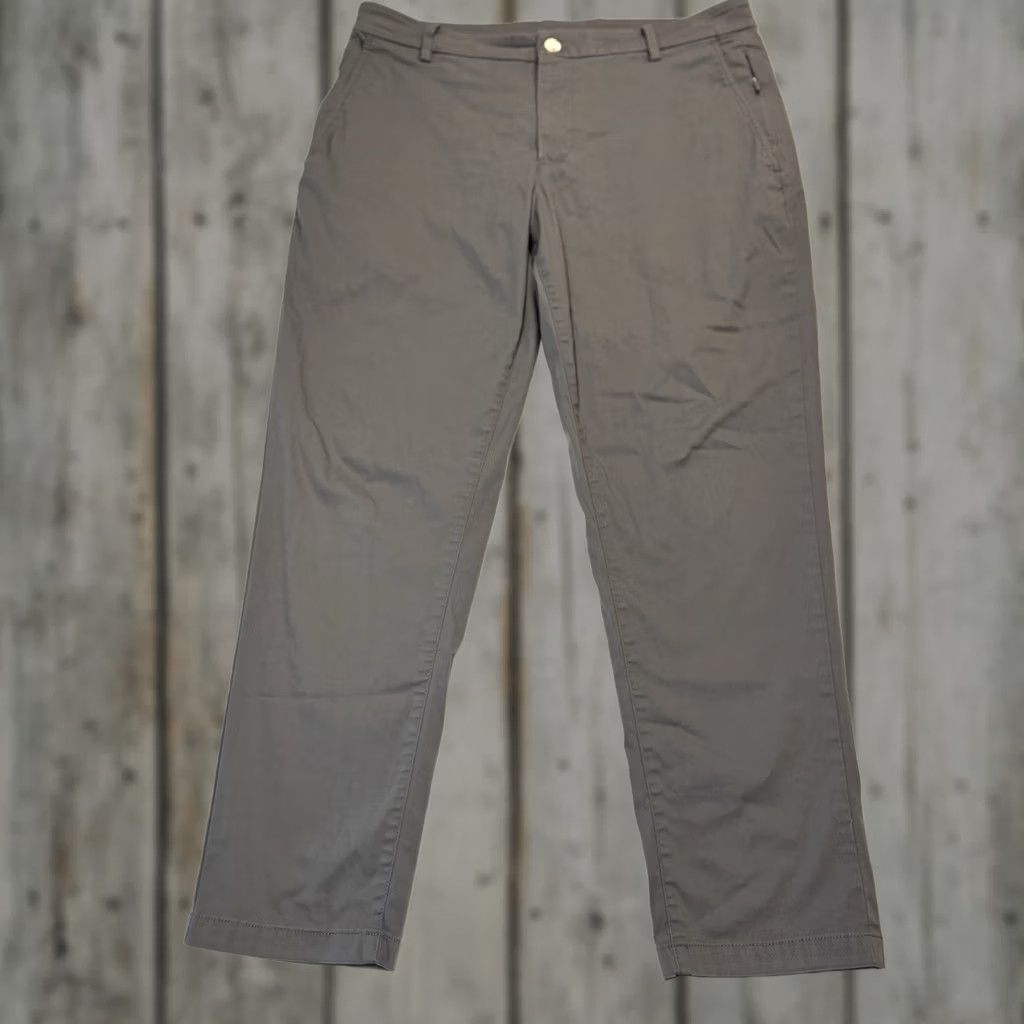Vintage Bird Dogs Pants Mens 34x28 Gray Boom For Your Boomstick Lined Chino (fits 34x27) Size US 34 / EU 50 - 1 Thumbnail