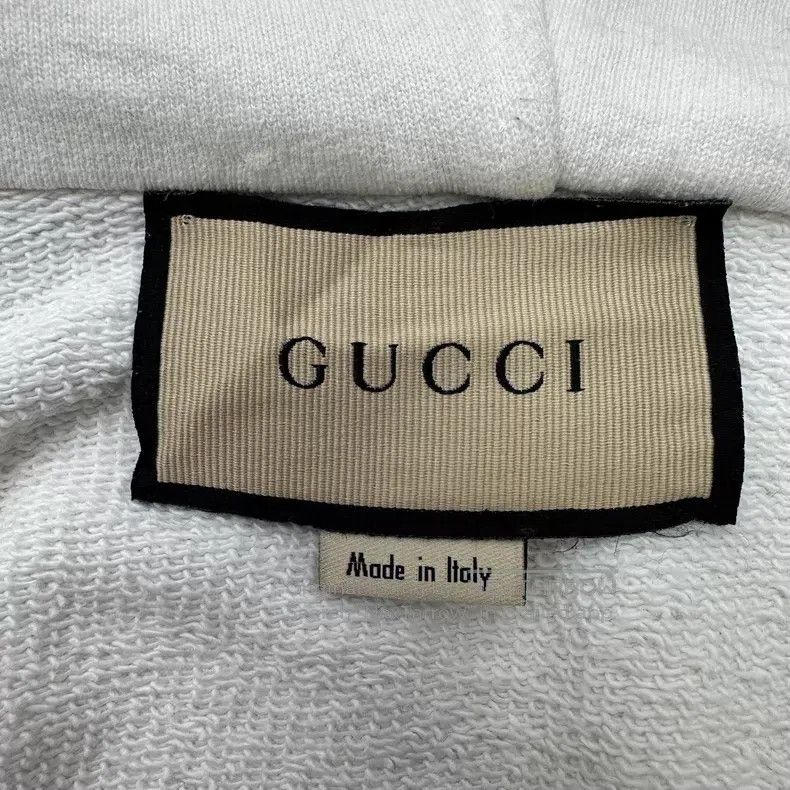 Gucci Gucci White classic webbing semi-zipper label hooded jacke Size US XS / EU 42 / 0 - 4 Thumbnail