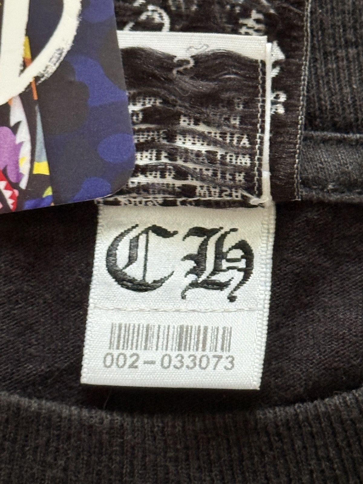 Chrome Hearts Chrome Hearts Gold Multi Dagger Logo Long Sleeve Tee Size US S / EU 44-46 / 1 - 8 Thumbnail