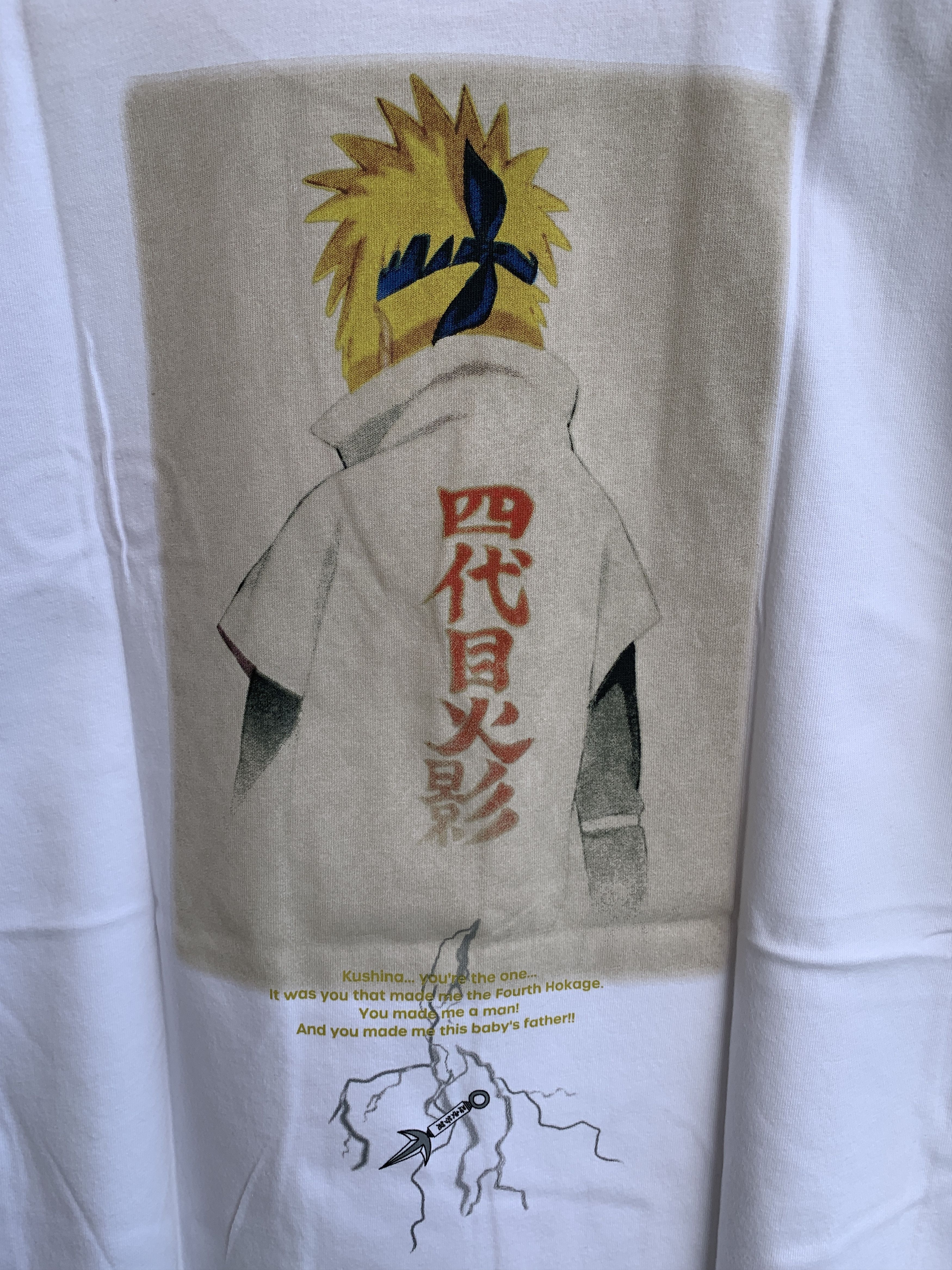 Anime × Japanese Brand × Uniqlo Uniqlo UT x Naruto 20th 'Minato' Size US M / EU 48-50 / 2 - 1 Thumbnail