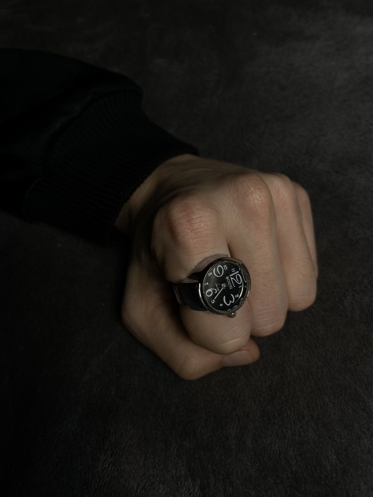 Japanese Brand × Jewelry × Vintage Futuristic Vintage BOZHI Japanes Quartz Ring Watch Work 100% Size ONE SIZE - 2 Thumbnail