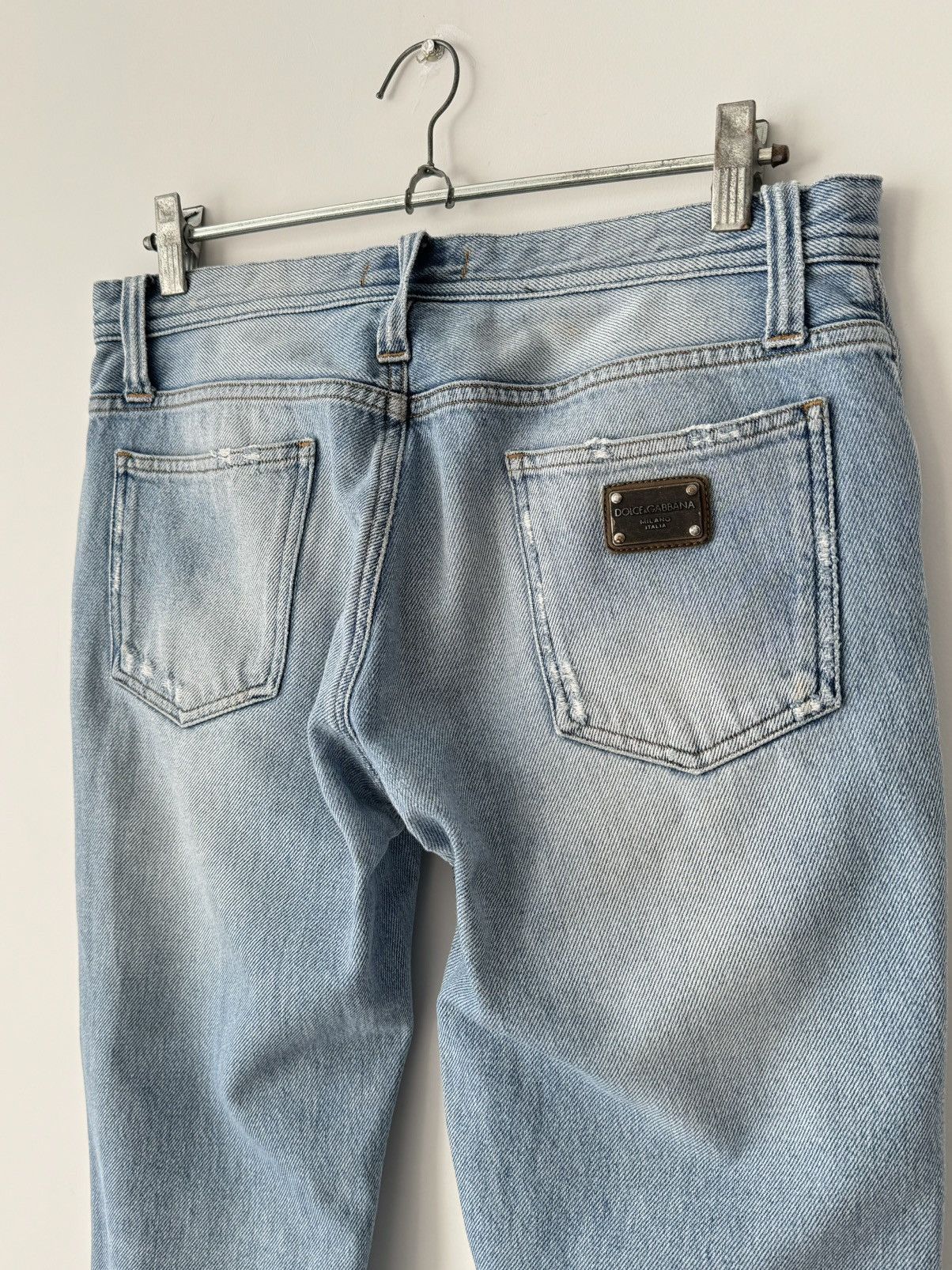 Dolce & Gabbana × Vintage Vintage Dolce & Gabbana Opium Ripped Slim Jeans Pants Size US 32 / EU 48 - 10 Thumbnail