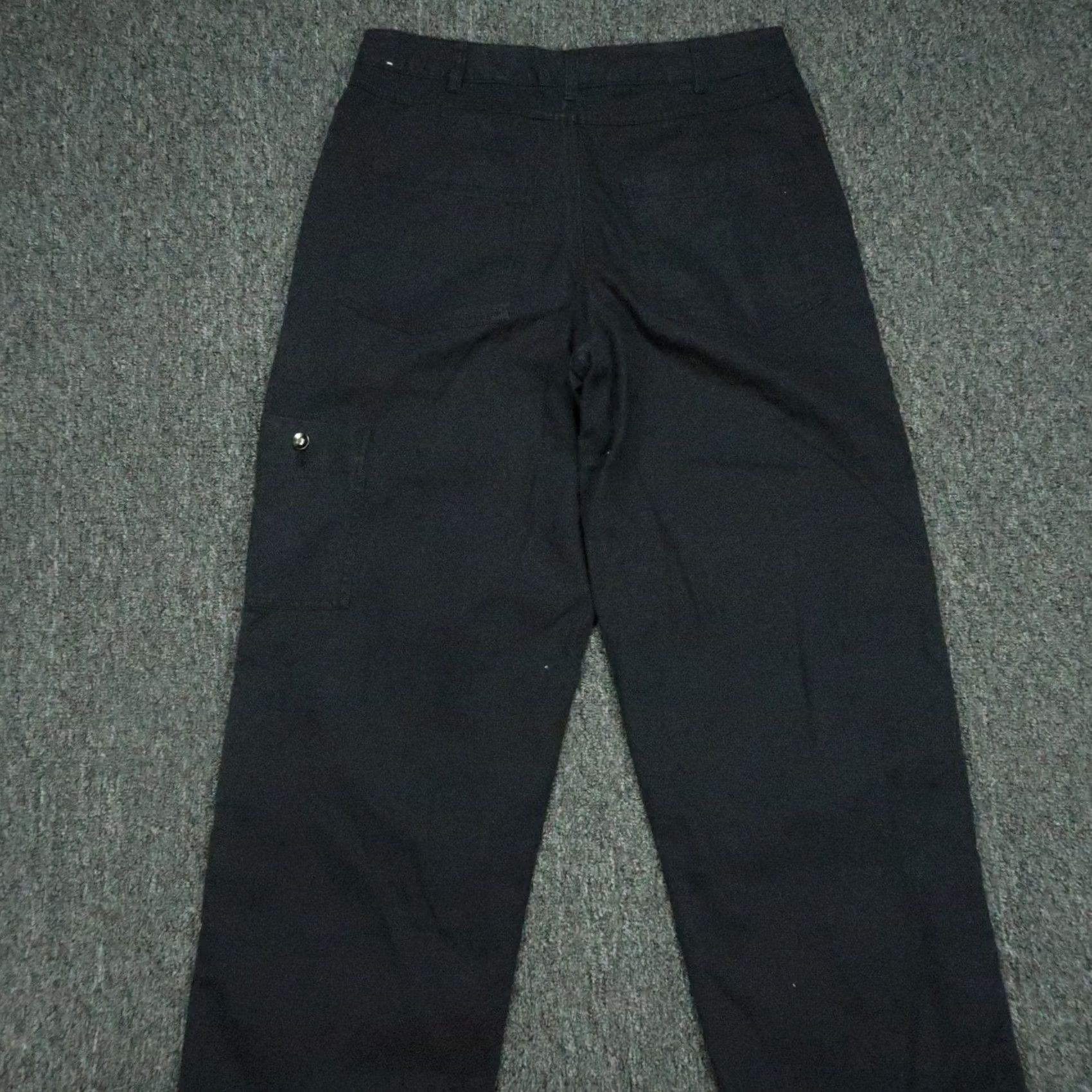 Nike VINTAGE Nike Pants Mens 30x32 Black Life Double Panel Chino Swoosh Straight NWT Size US 30 / EU 46 - 5 Thumbnail