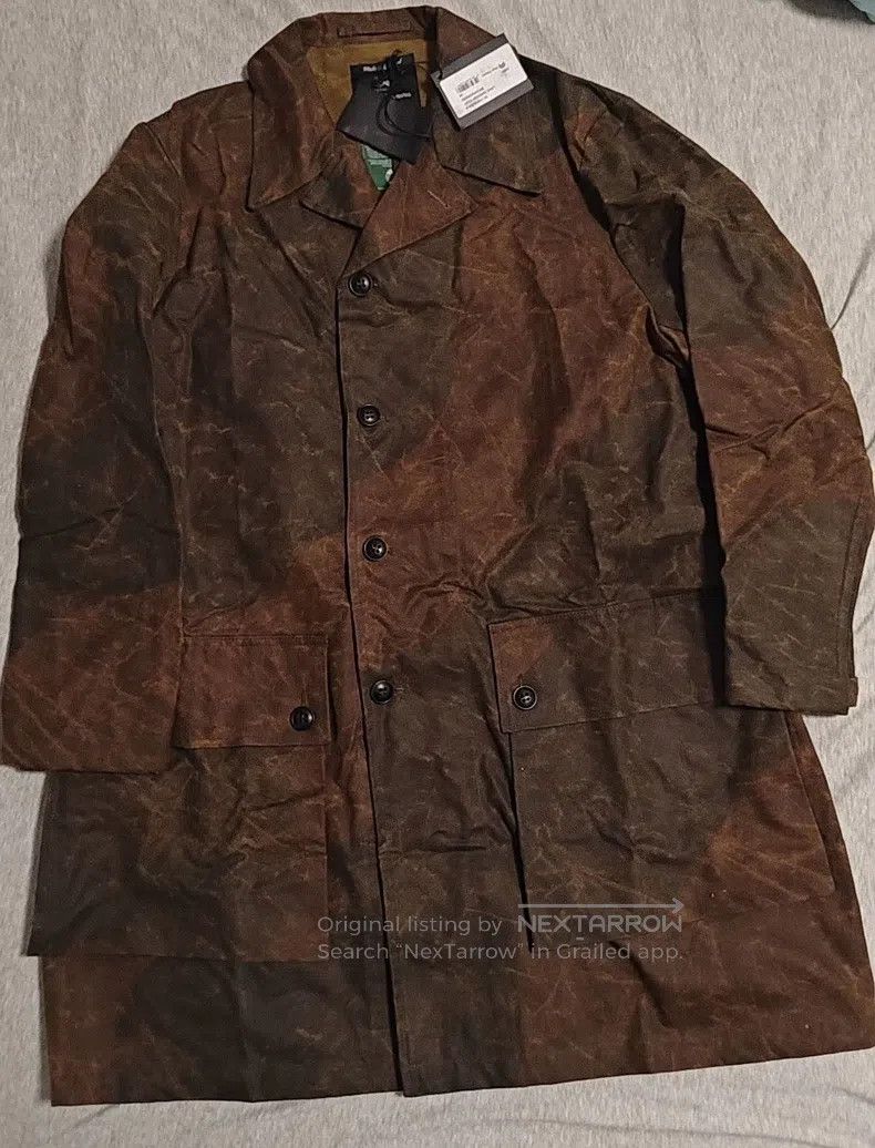 Nigel Cabourn Nigel Cabourn Main Line Reproduction WWII Waxed Cloth Oilc Size US M / EU 48-50 / 2 - 1 Thumbnail