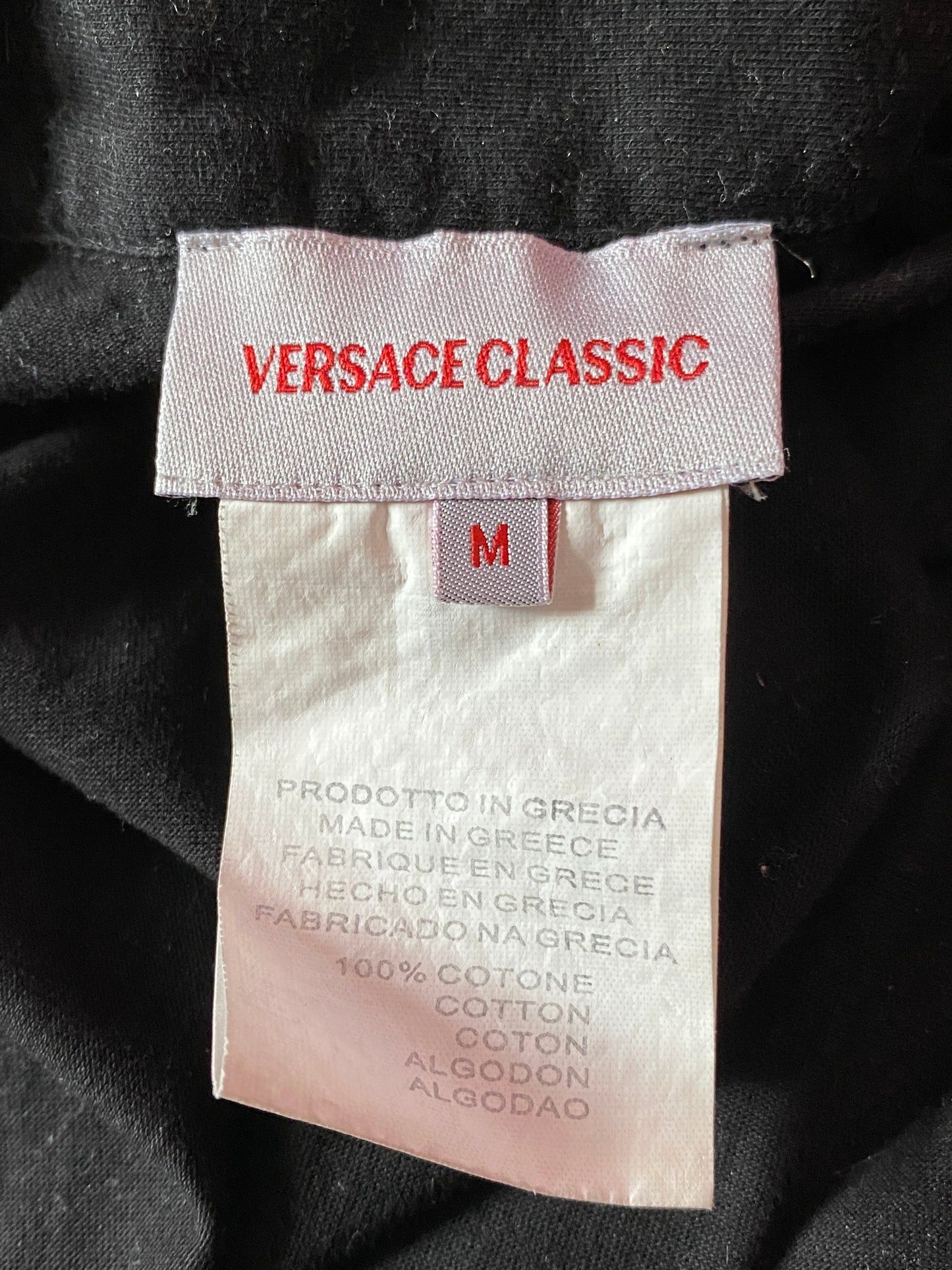 Versace × Vintage Versace Classic Vintage Men's Zip Polo Shirt - M Size US M / EU 48-50 / 2 - 7 Thumbnail