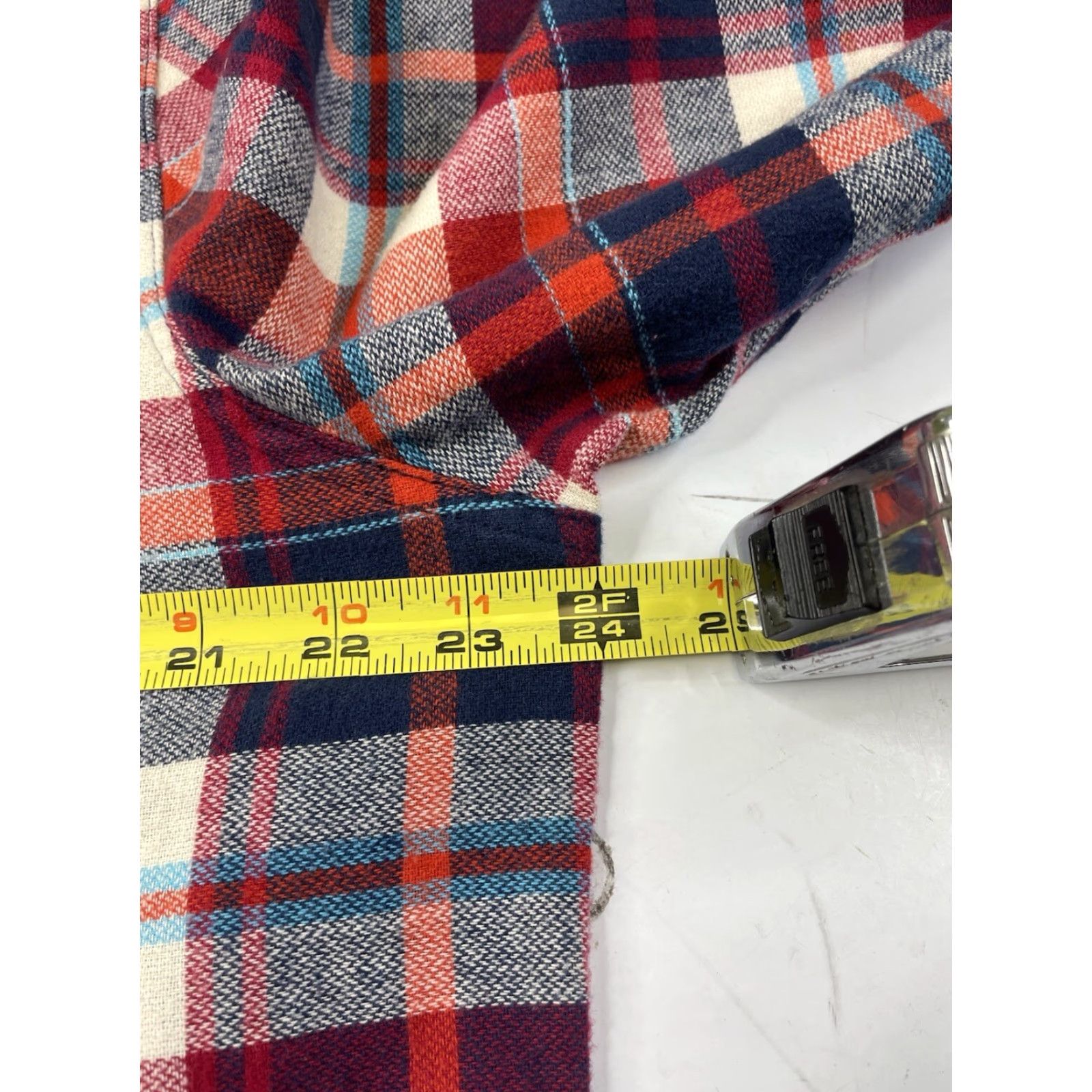 J Brand The Normal Brand Flannel Button-Up Shirt Size US XXL / EU 58 / 5 - 6 Thumbnail