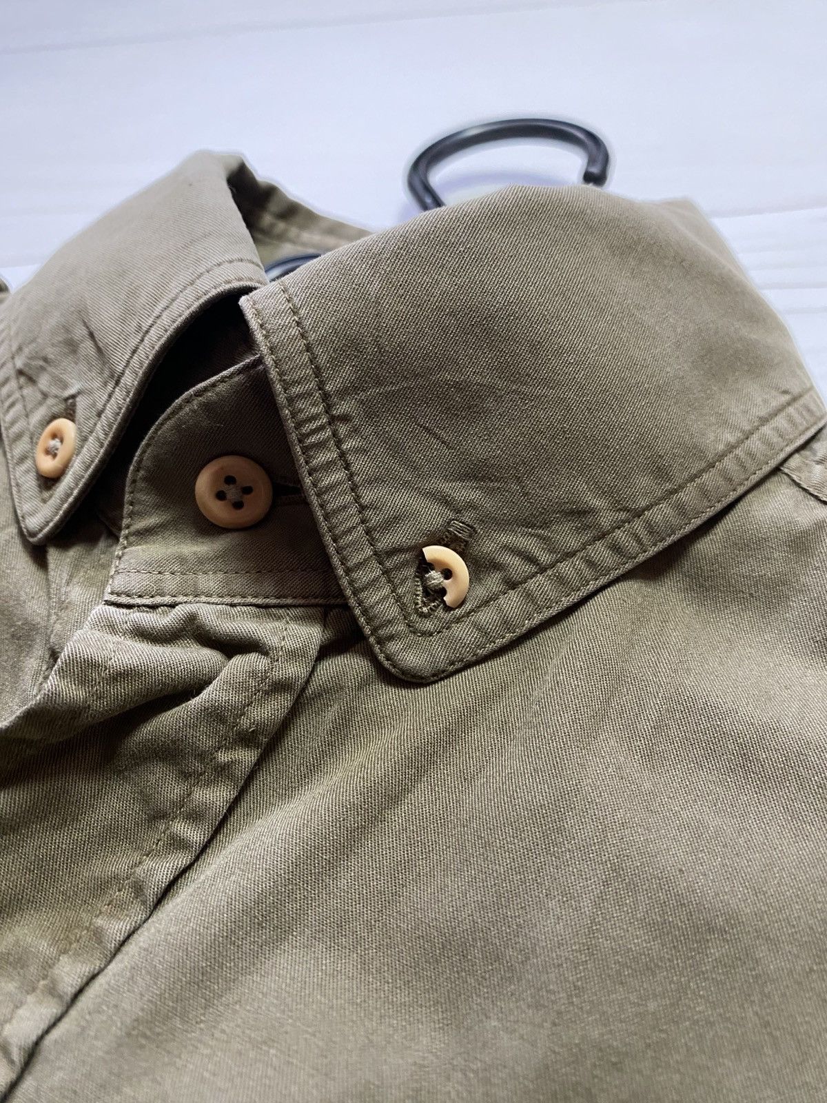 Tom Ford Tom Ford Military style two pockets cotton button up shirt Size US S / EU 44-46 / 1 - 17 Thumbnail