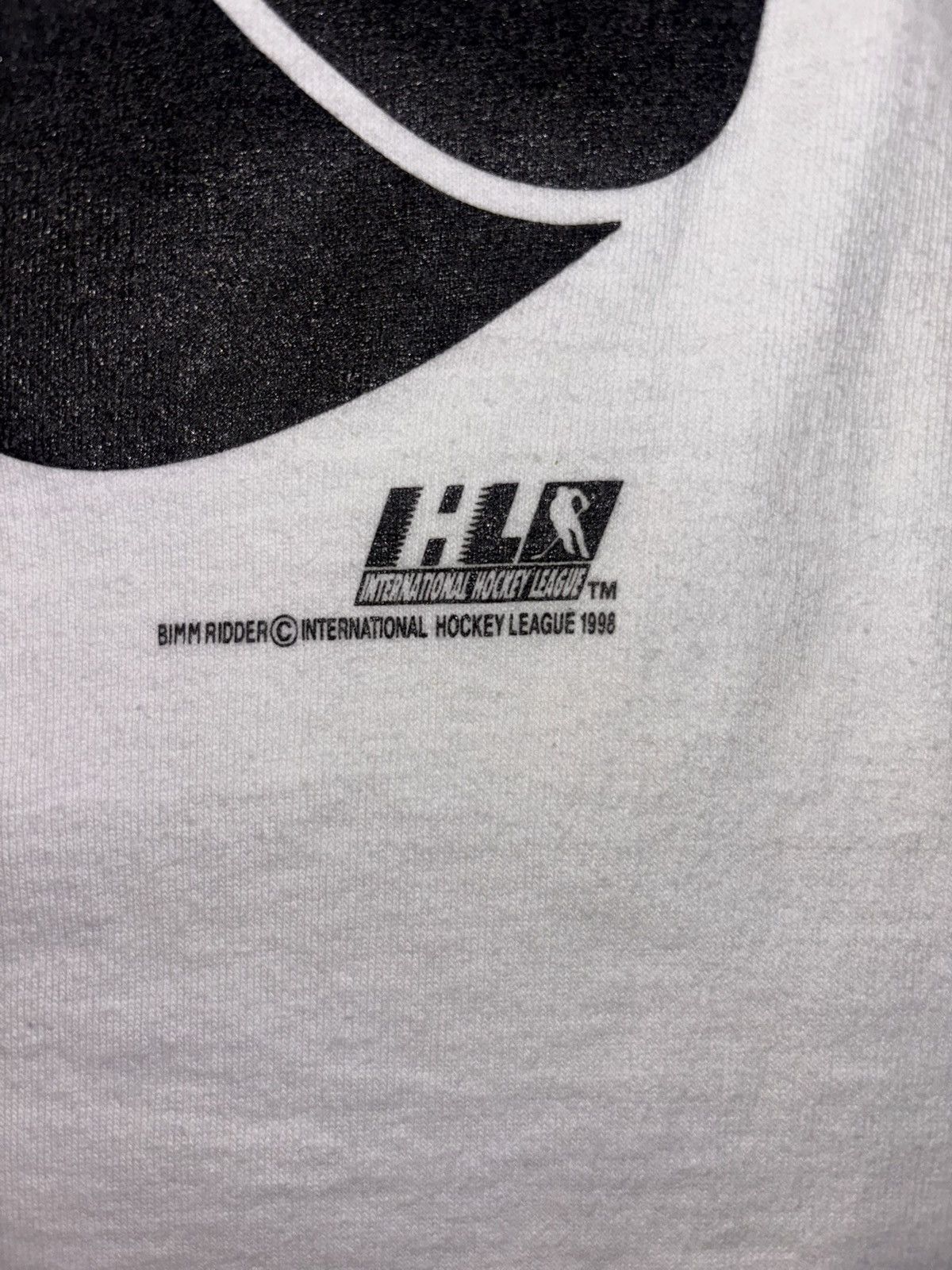 Fruit Of The Loom Vtg Chicago Wolves IHL NHL Hockey Logo 1996 90’s T-shirt L Size US L / EU 52-54 / 3 - 3 Thumbnail