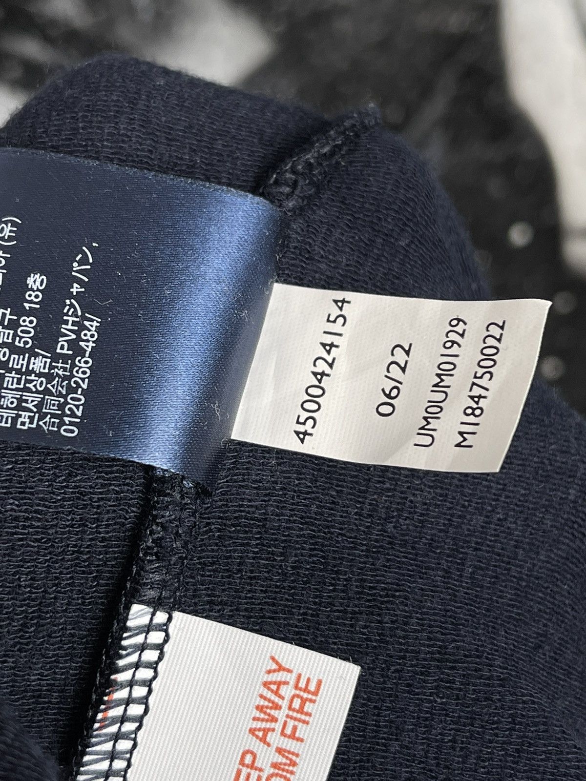 Tommy Hilfiger Tommy Hilfiger Full Zip Dark Blue Hoodie Men’s Size Large Size US L / EU 52-54 / 3 - 11 Thumbnail