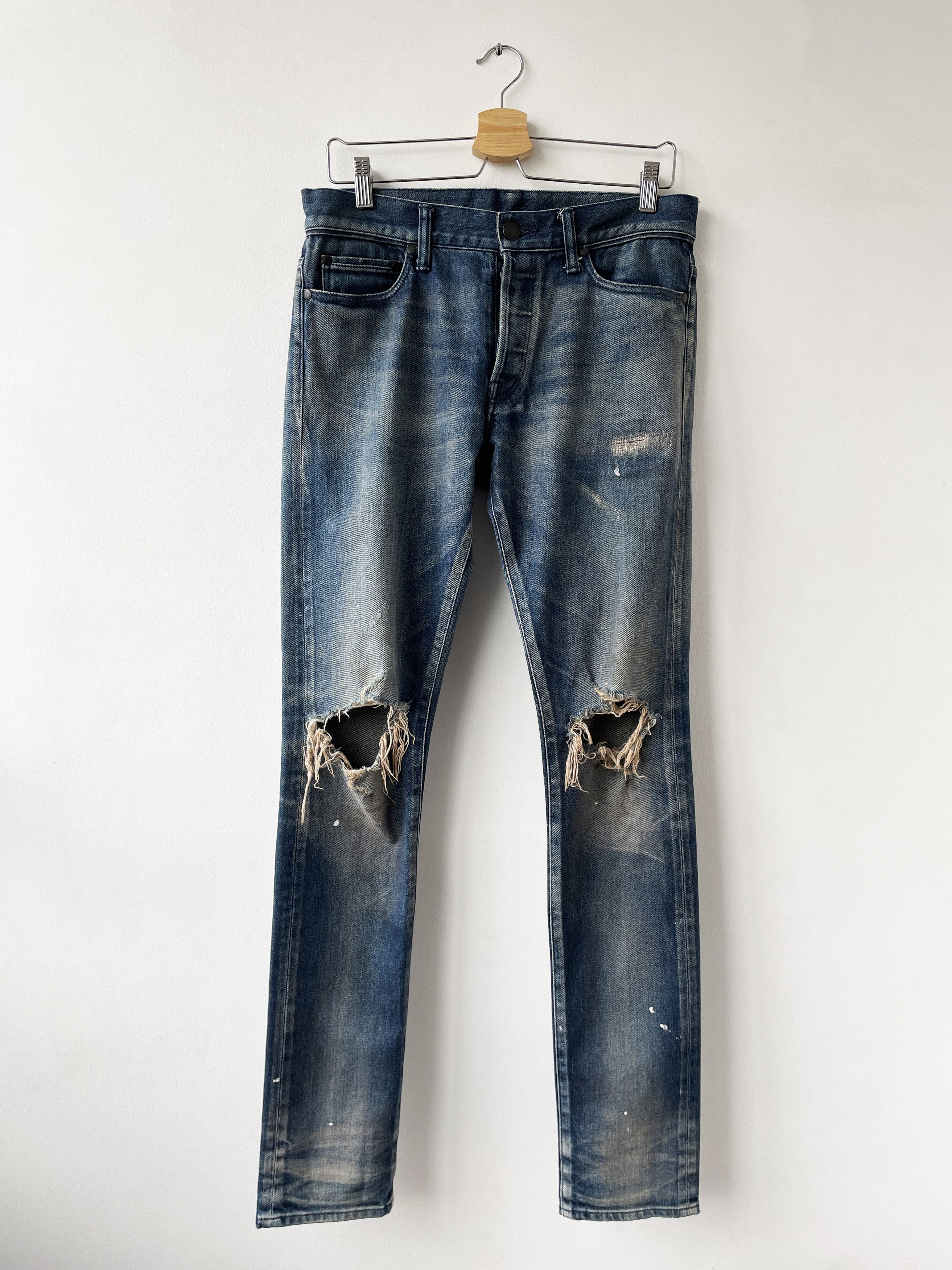 John Elliott Cast 2 Harlot distressed jeans Size US 30 / EU 46 - 1 Thumbnail