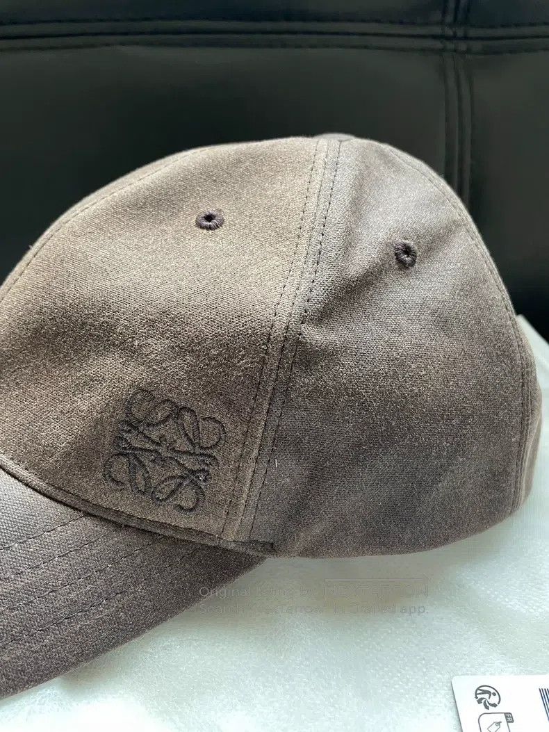 Loewe Embroidered Logo Cotton Baseball Cap