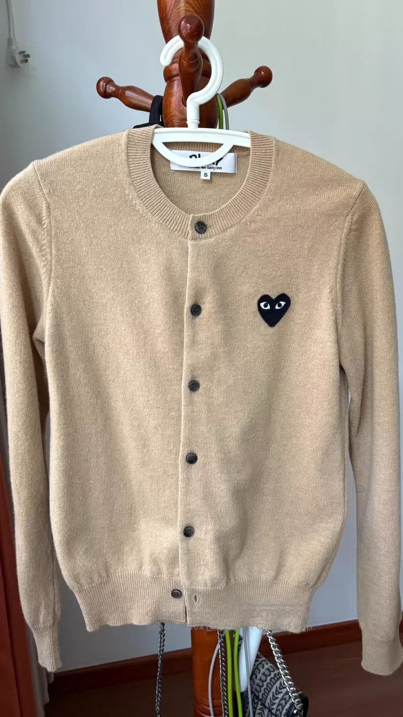 Comme des Garcons Comme Des Garcons Woolen cardigan, size S. Camel color, cl Size S / US 4 / IT 40 - 1 Thumbnail