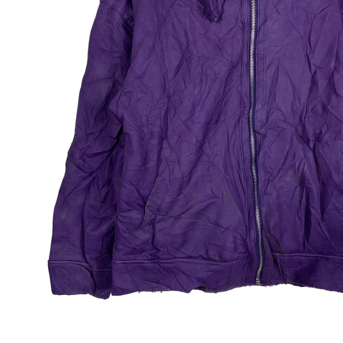 Japanese Brand Japanese Brand WWG Synthetic Leather Jacket Size M / US 6-8 / IT 42-44 - 3 Thumbnail