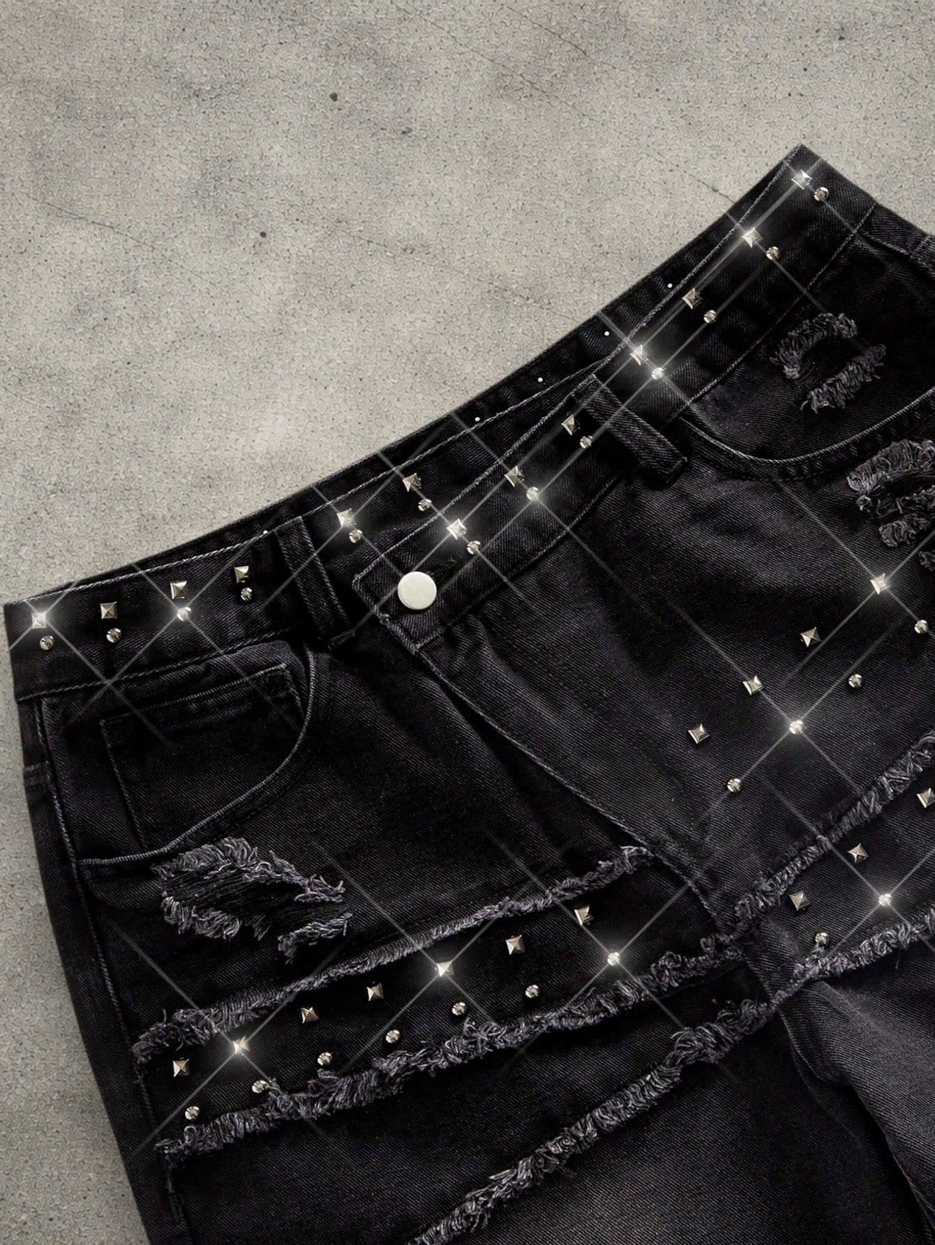 Vintage Opium black shorts Size US 32 / EU 48 - 3 Thumbnail