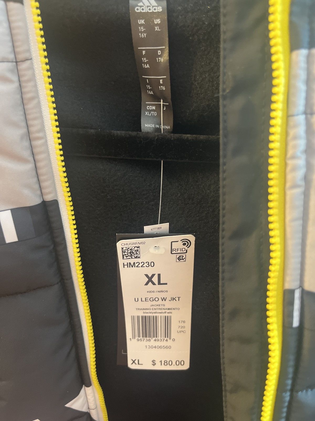 Adidas × LEGO Kids XL coat nwt Size US XL / EU 56 / 4 - 3 Thumbnail