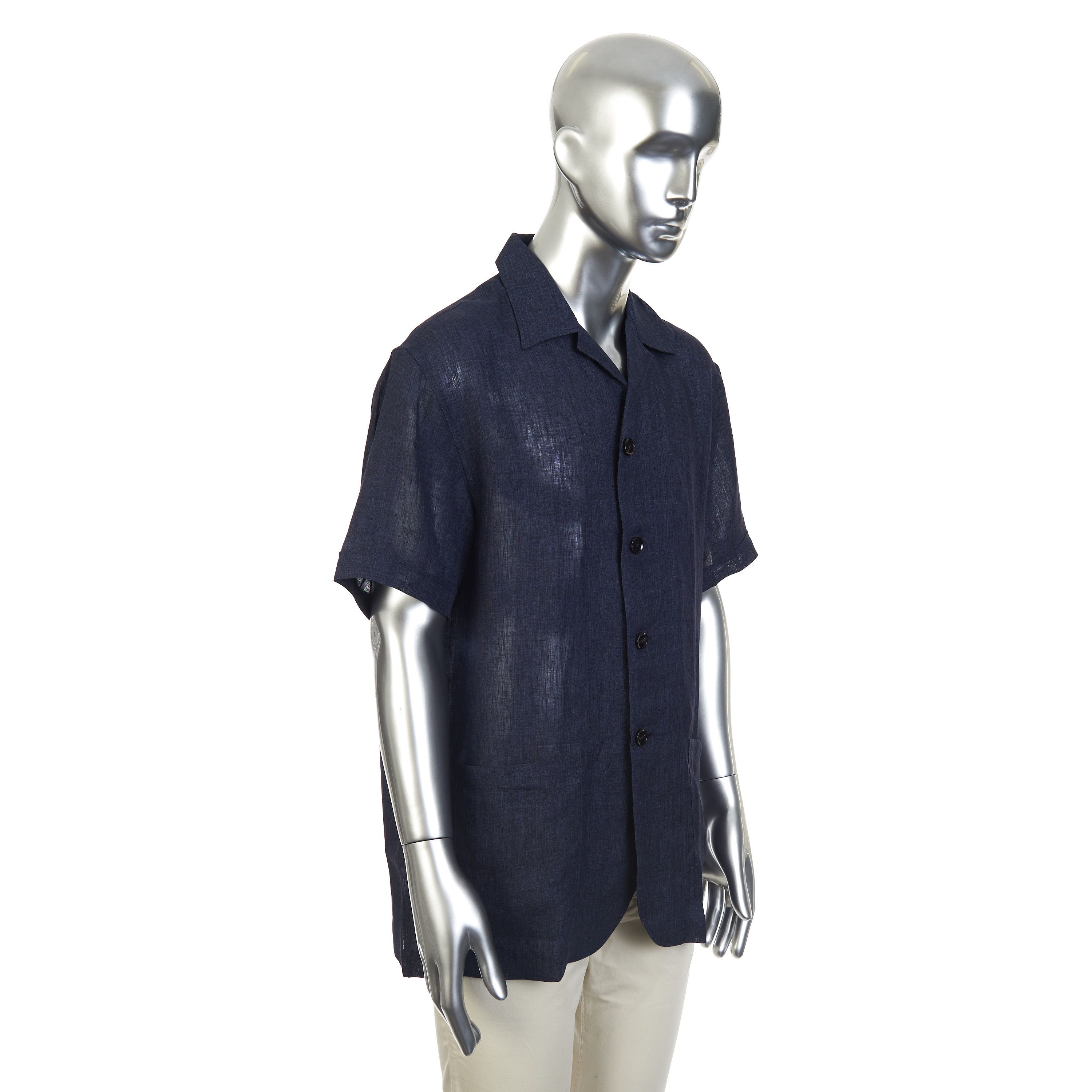 Brioni Linen Cuban Shirt Blazer Size US S / EU 44-46 / 1 - 7 Thumbnail
