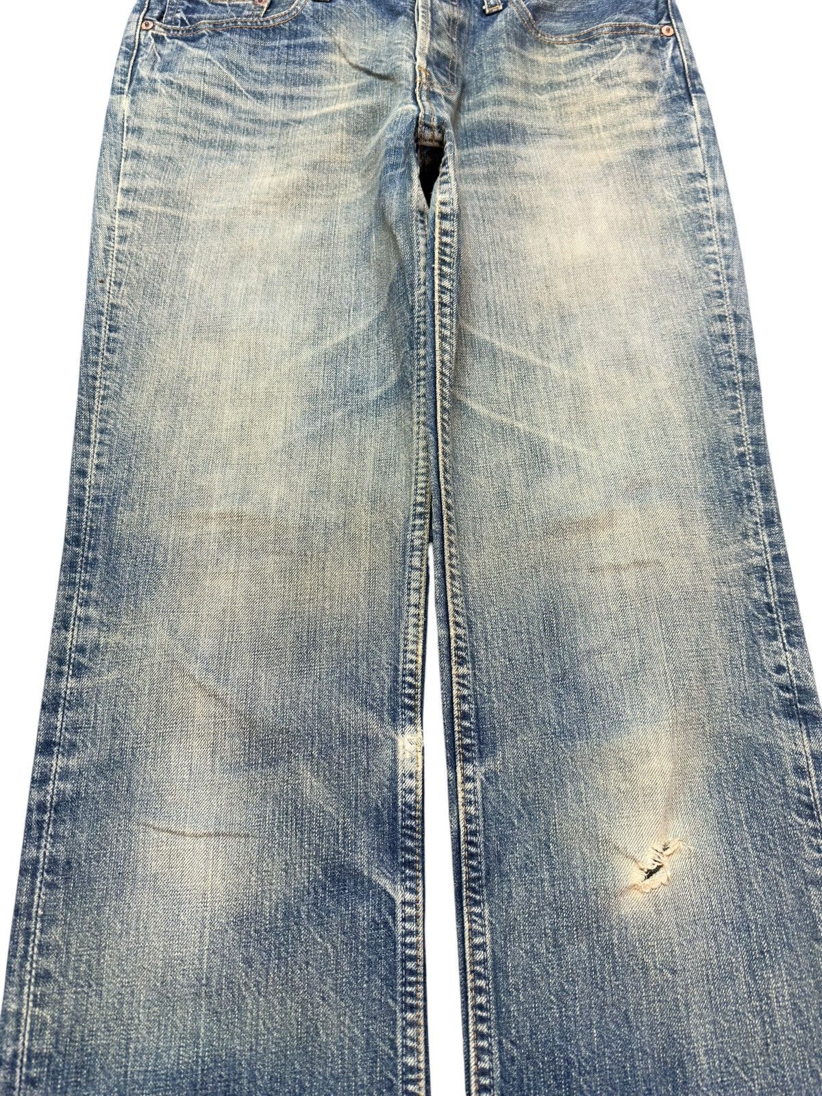Levi's Vintage Levi’s 501 Mudwash Distressed Denim Size US 31 - 3 Thumbnail