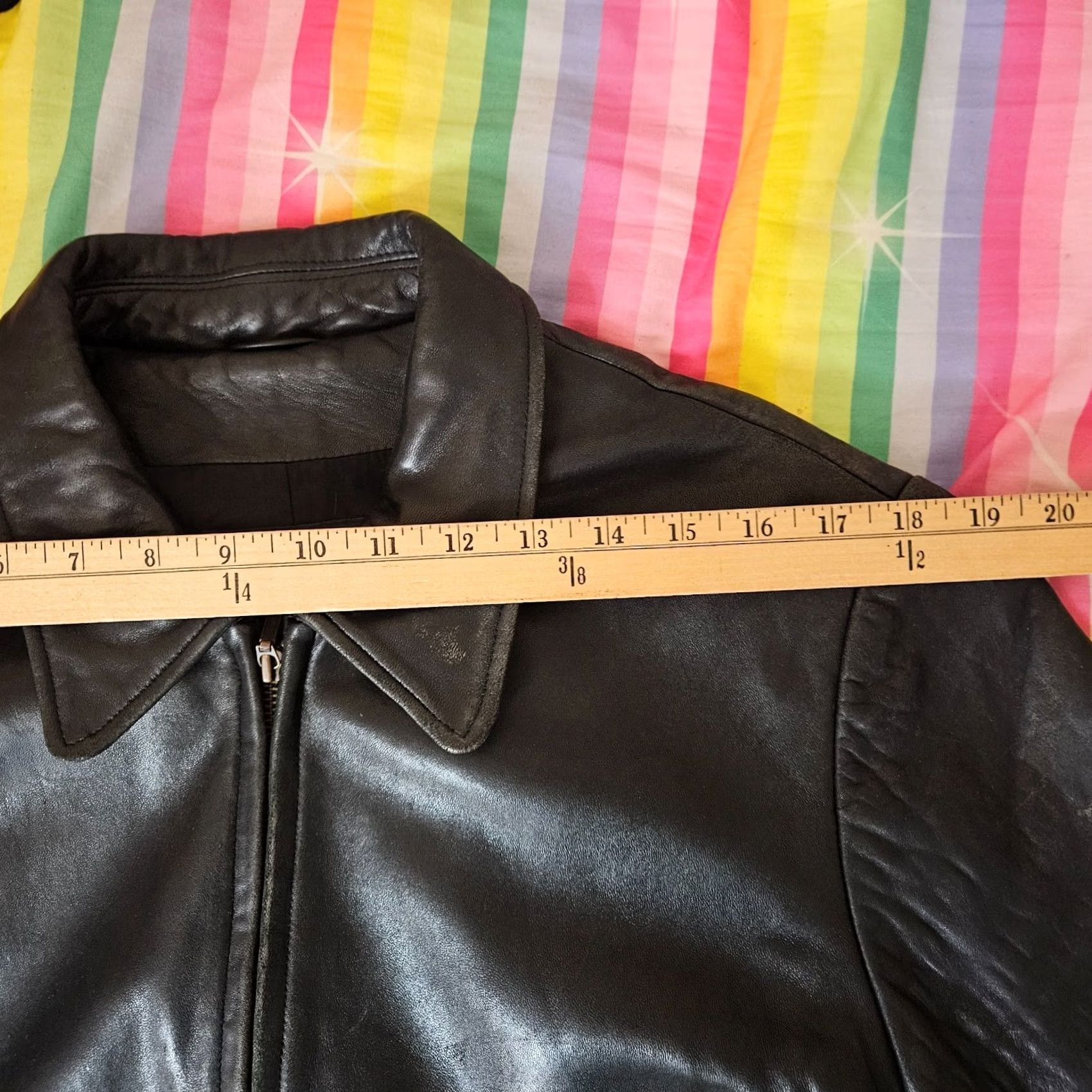 Golden Bear Golden Bear Women's Full Zip Lined Vintage Leather Jacket Size L Size L / US 10 / IT 46 - 6 Thumbnail