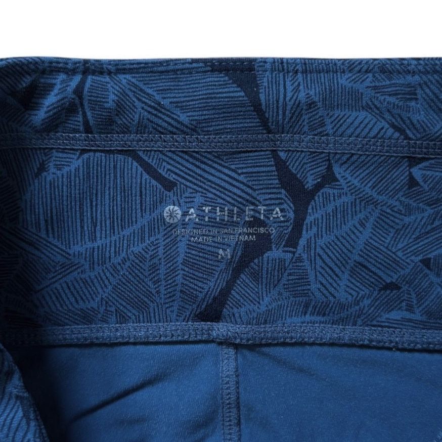 NBDN Nobrandedon Athleta Blue Pants Leggings | Size M Size 32" / US 10 / IT 46 - 5 Thumbnail