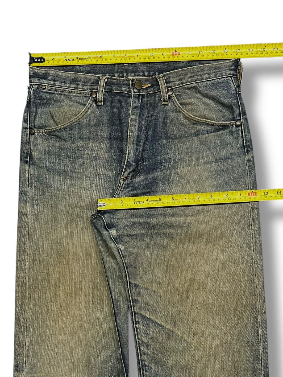 Wrangler Vintage Wrangler Japan (NIP) Denim- Faded Mud Wash Jeans W34 Size US 34 / EU 50 - 18 Thumbnail